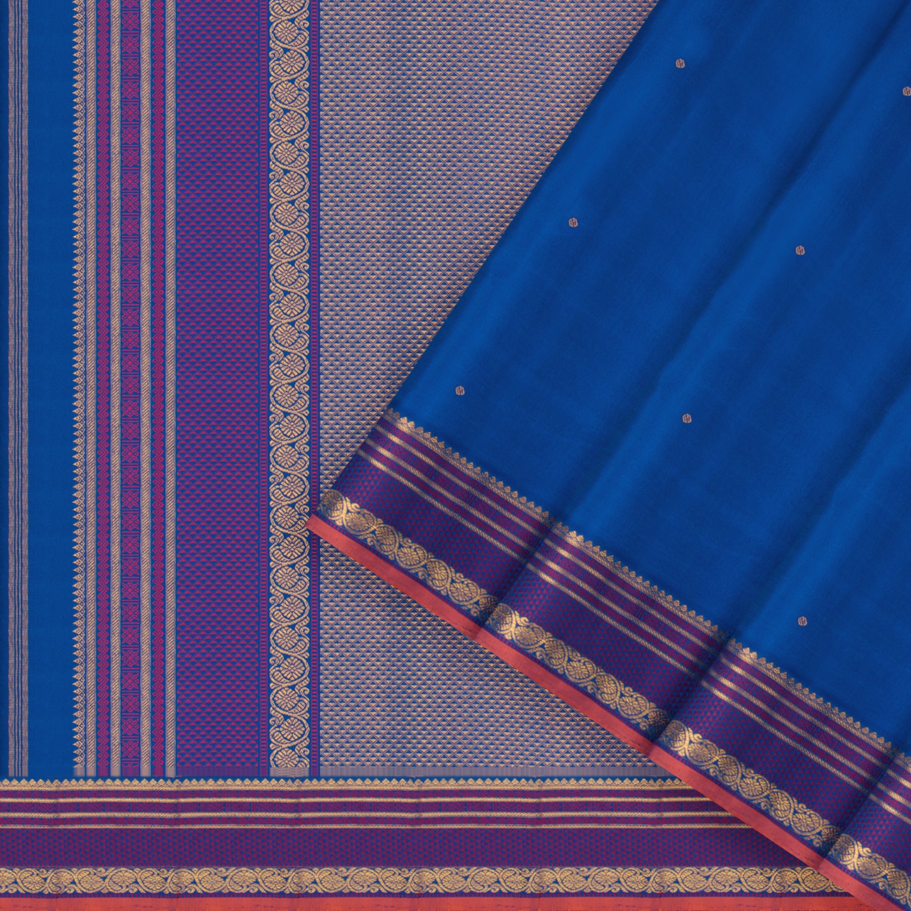 Kanakavalli Kanjivaram Silk Sari 25-110-HS001-08629 - Cover View