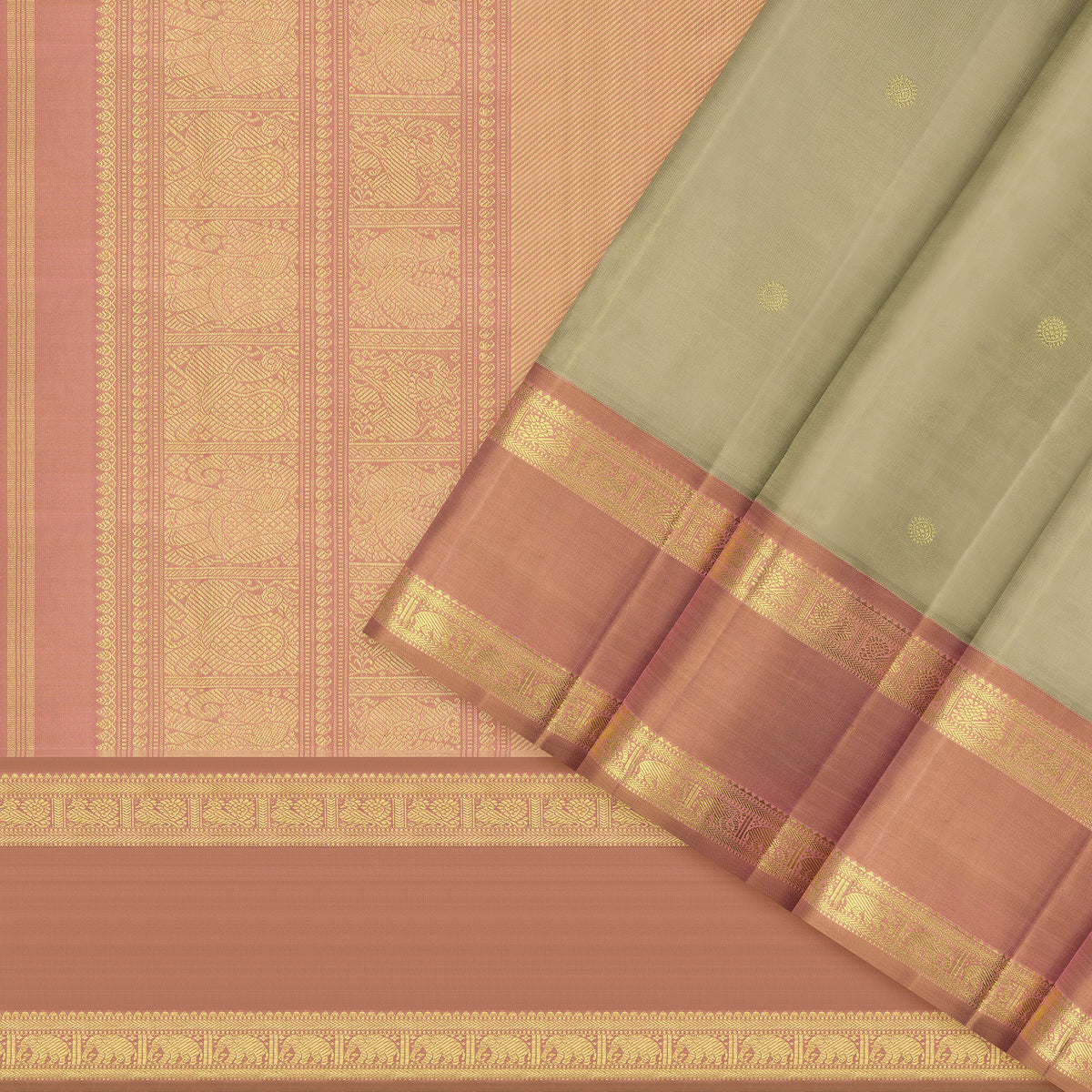 Kanakavalli Kanjivaram Silk Sari 25-110-HS001-08635 - Cover View