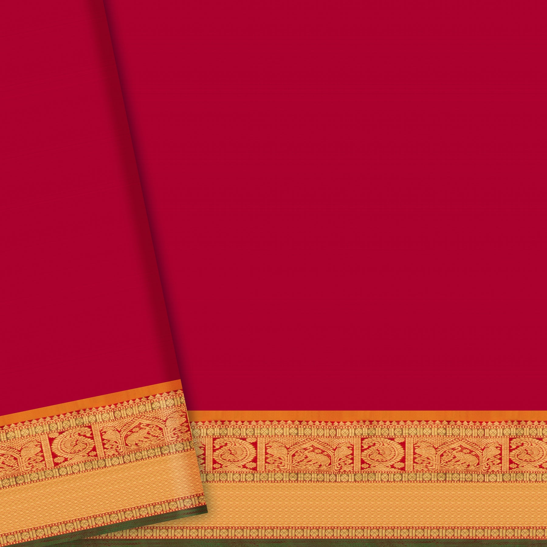 Kanakavalli Kanjivaram Silk Sari 25-110-HS001-08658 - Blouse View