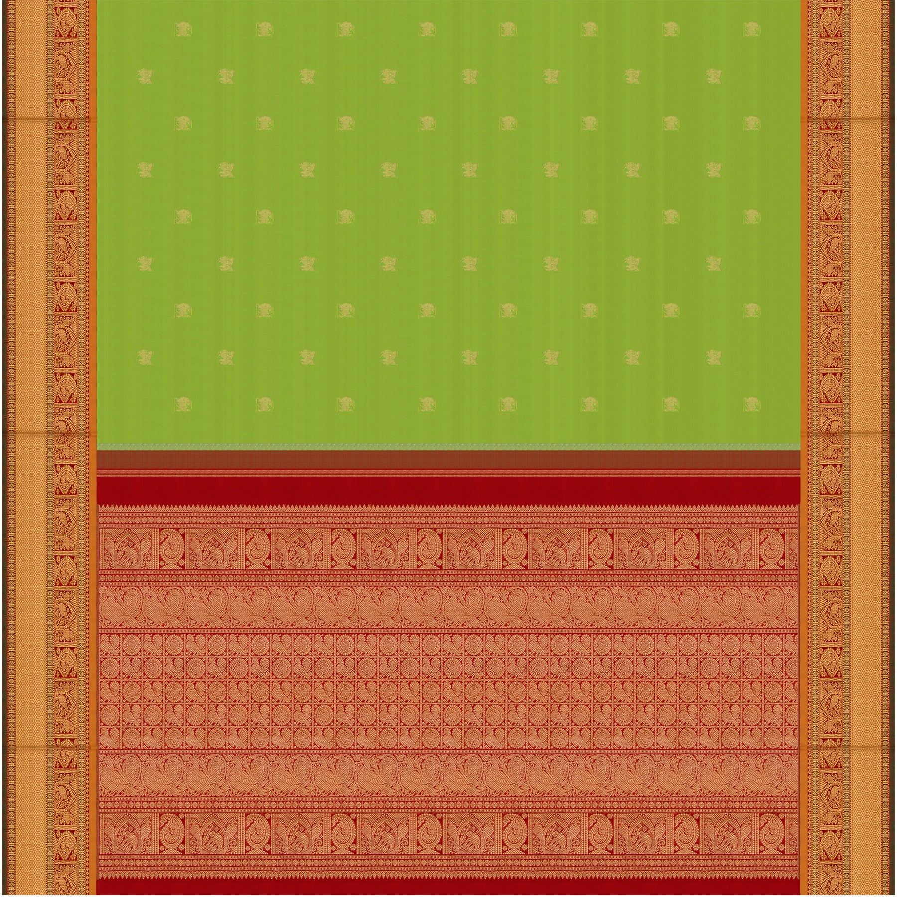 Kanakavalli Kanjivaram Silk Sari 25-110-HS001-08659 - Full View