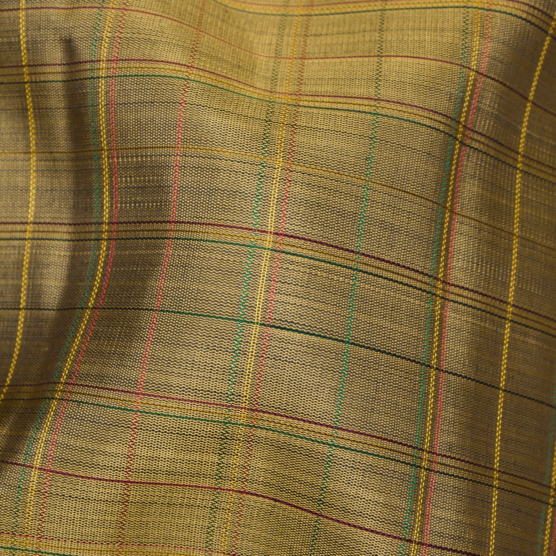 Kanakavalli Kanjivaram Silk Sari 25-110-HS001-08661 - Fabric View