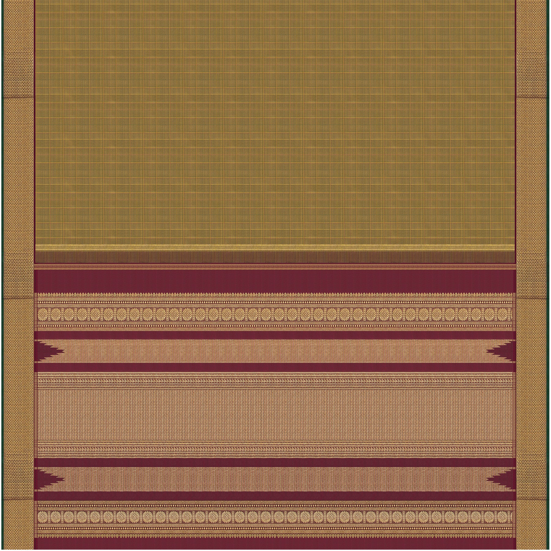 Kanakavalli Kanjivaram Silk Sari 25-110-HS001-08661 - Full View