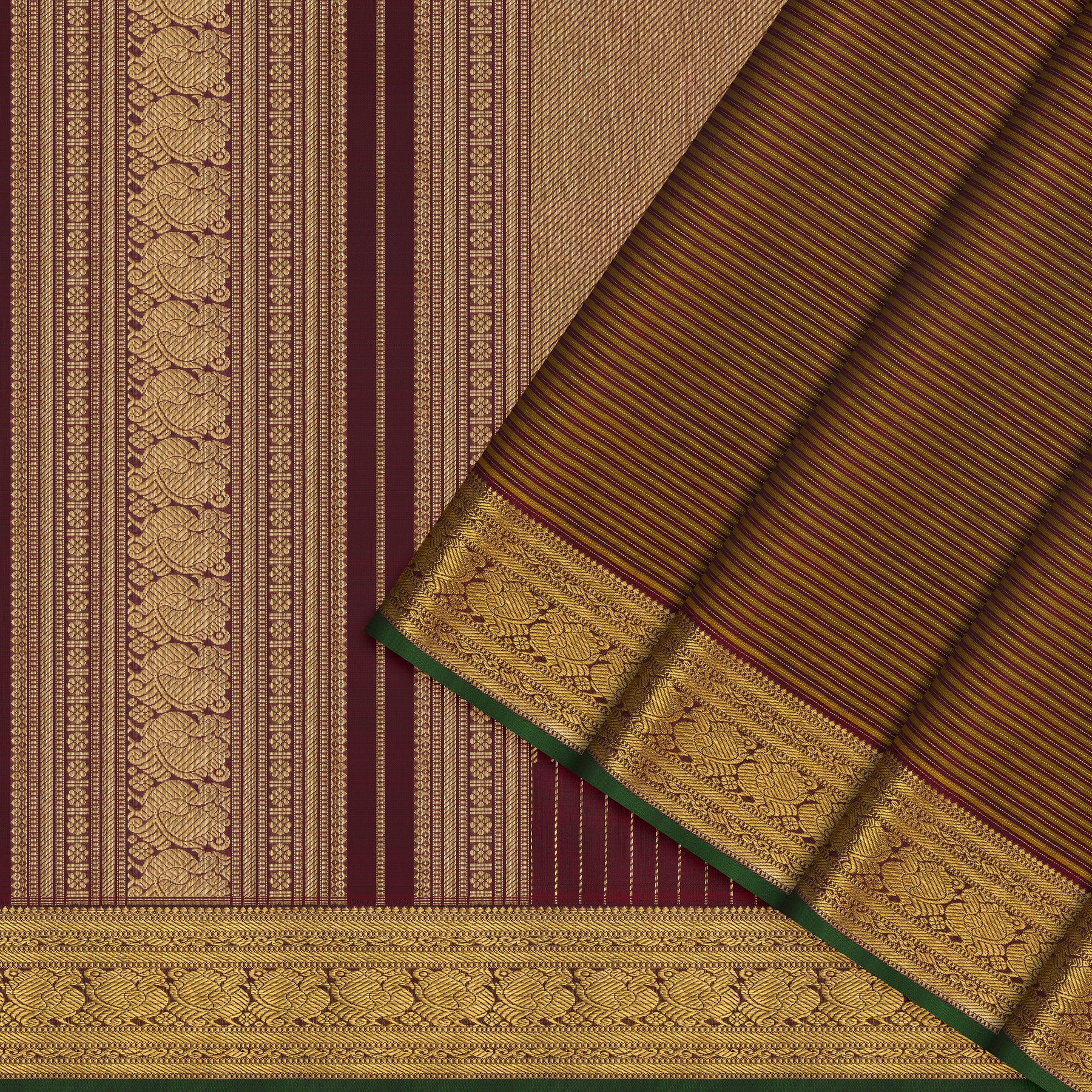Kanakavalli Kanjivaram Silk Sari 25-110-HS001-08664 - Cover View