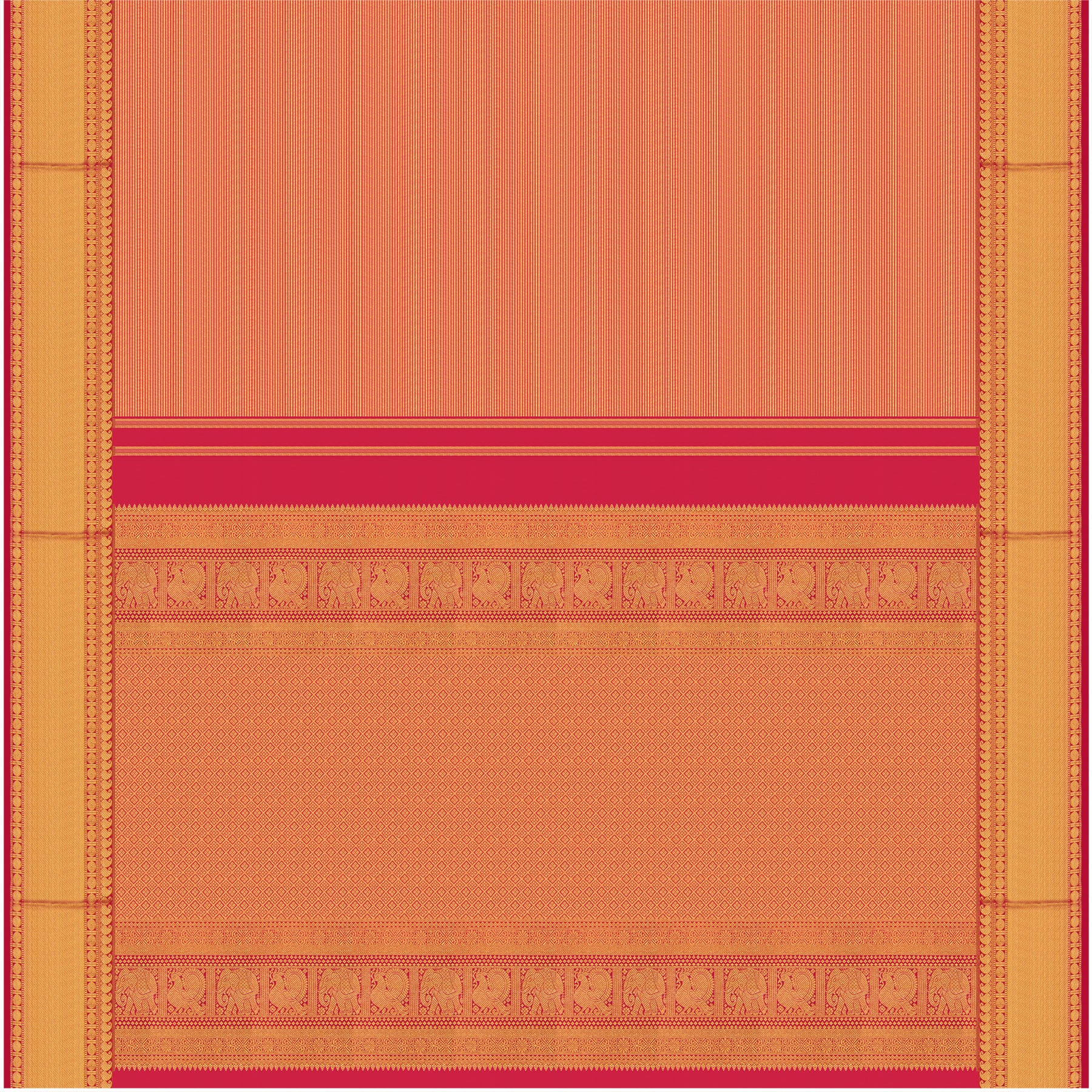 Kanakavalli Kanjivaram Silk Sari 25-110-HS001-09051 - Full View