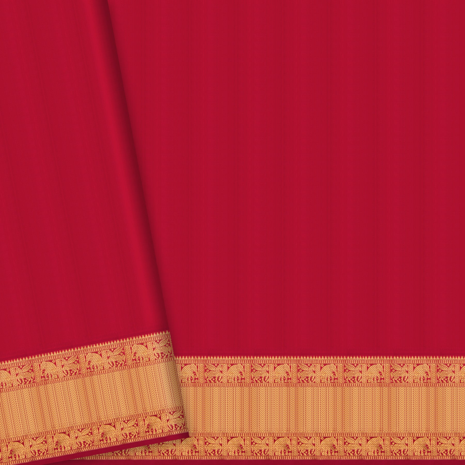 Kanakavalli Kanjivaram Silk Sari 25-109-HS001-09580 - Blouse View