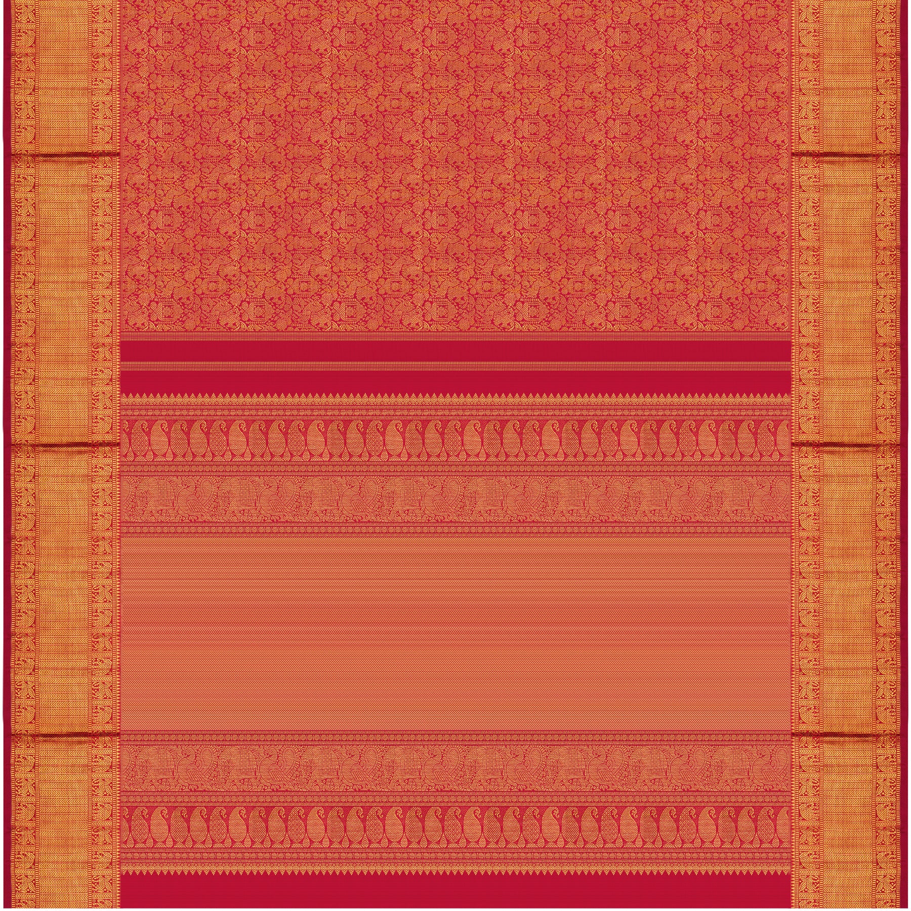 Kanakavalli Kanjivaram Silk Sari 25-109-HS001-09580 - Full View