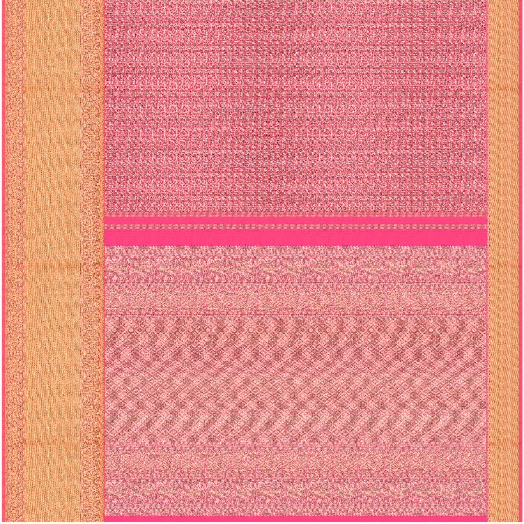 Kanakavalli Kanjivaram Silk Sari 25-110-HS001-09721 - Full View