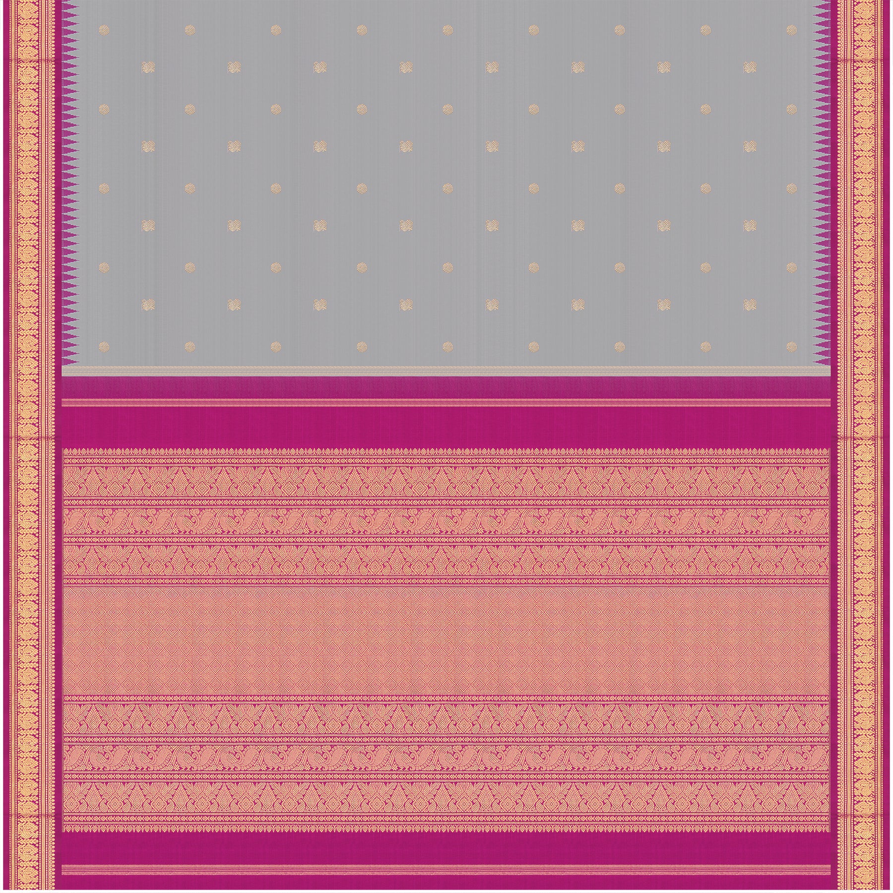 Kanakavalli Kanjivaram Silk Sari 25-110-HS001-10429 - Full View