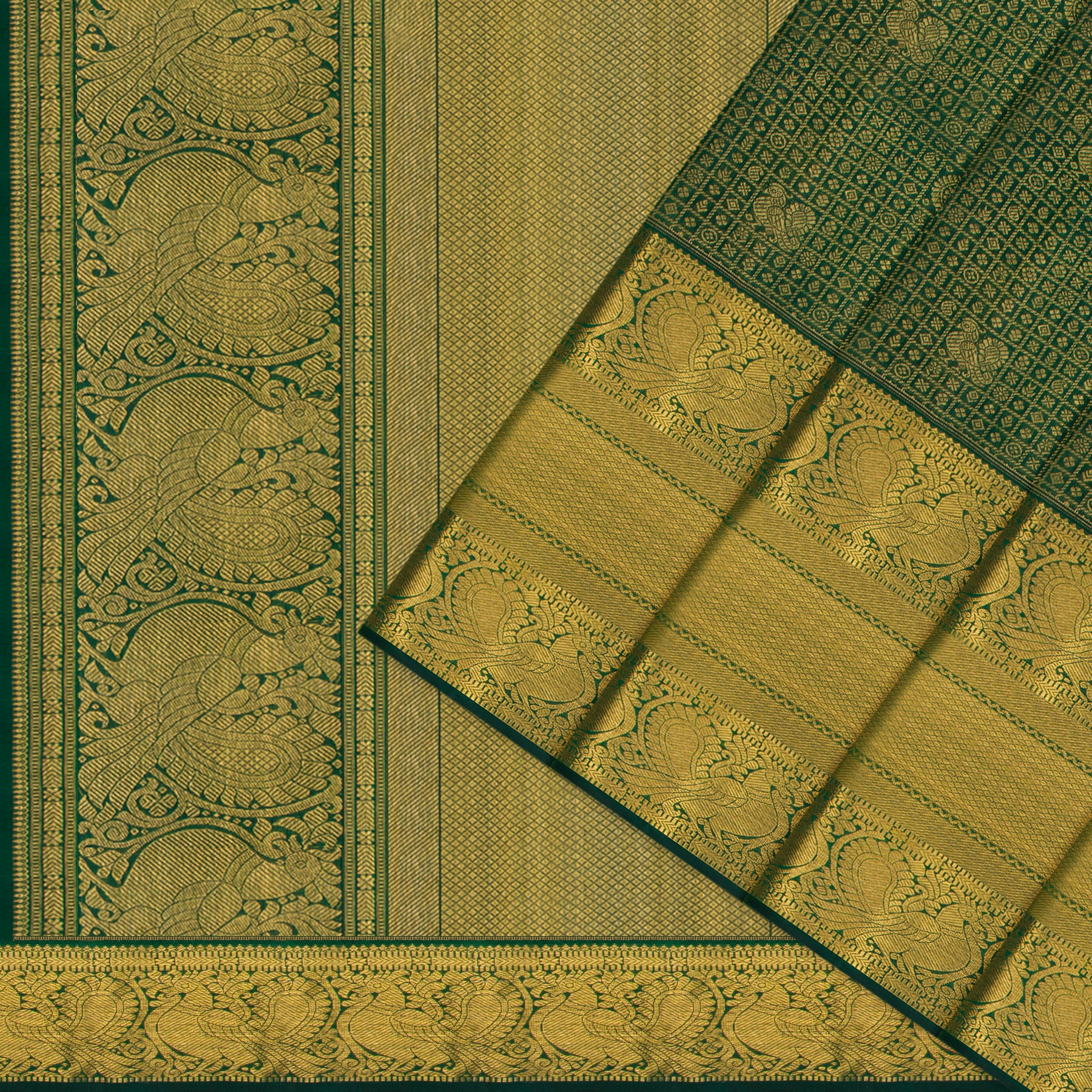 Kanakavalli Kanjivaram Silk Sari 25-110-HS001-10879 - Cover View
