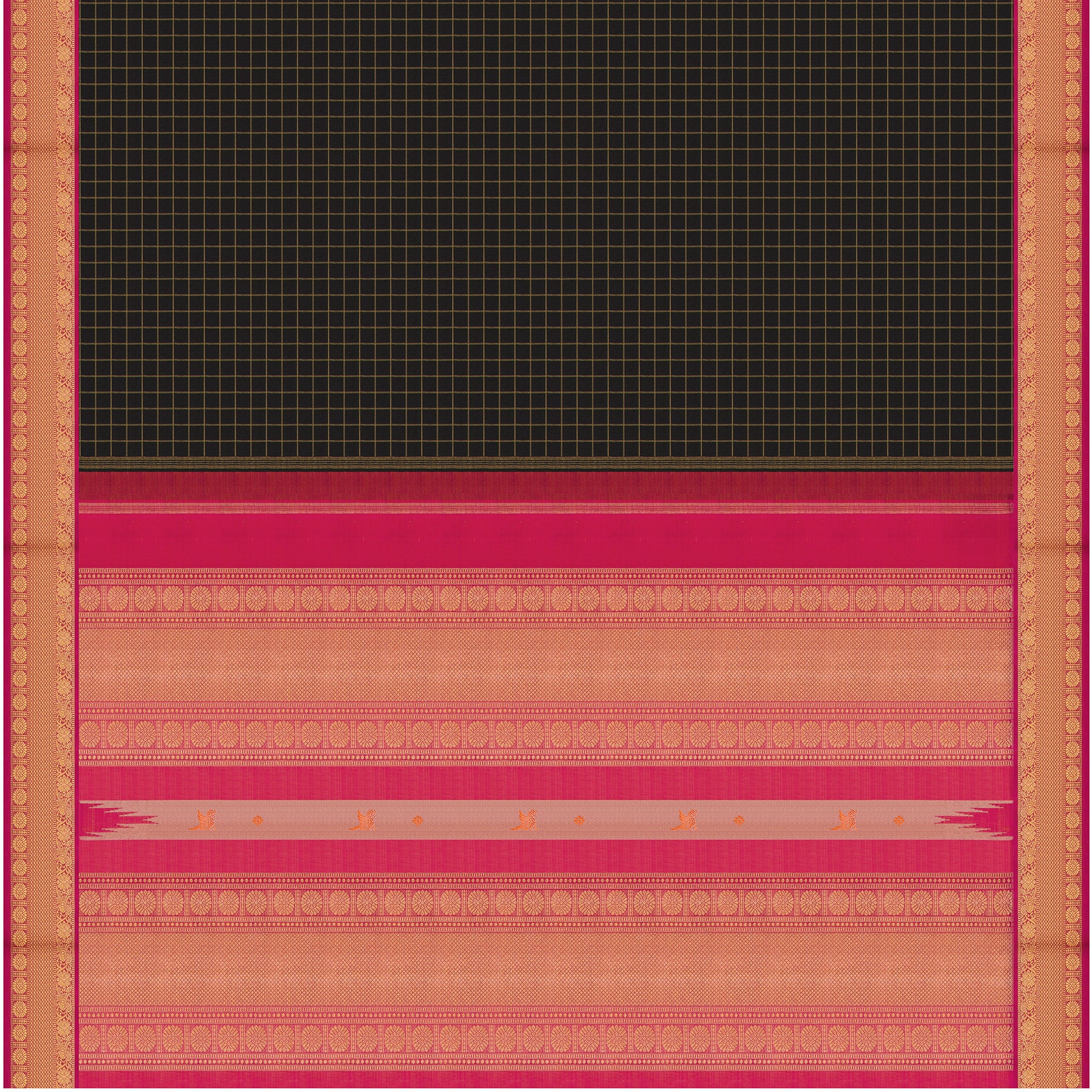 Kanakavalli Kanjivaram Silk Sari 25-110-HS001-10916 - Full View