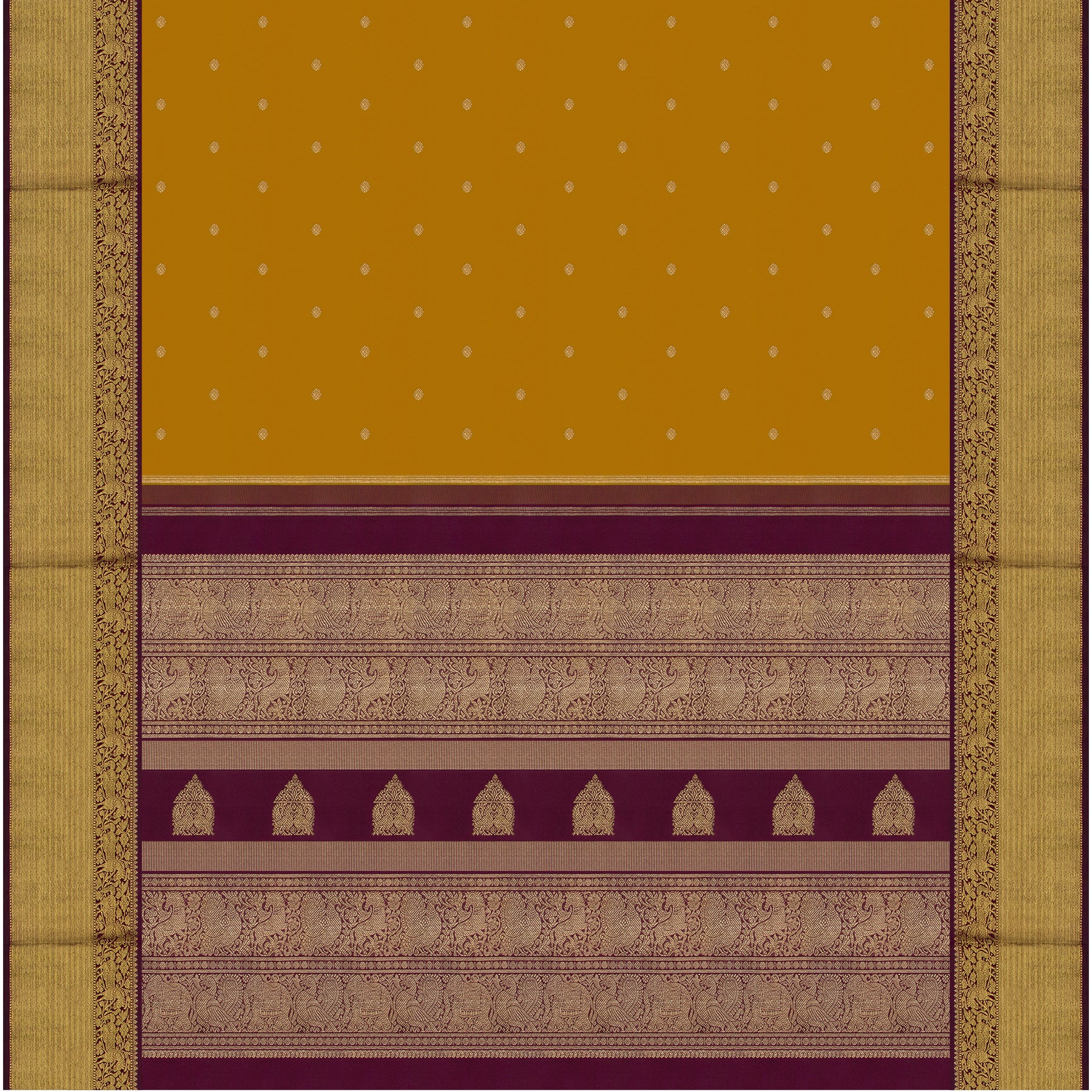 Kanakavalli Kanjivaram Silk Sari 25-110-HS001-10920 - Full View