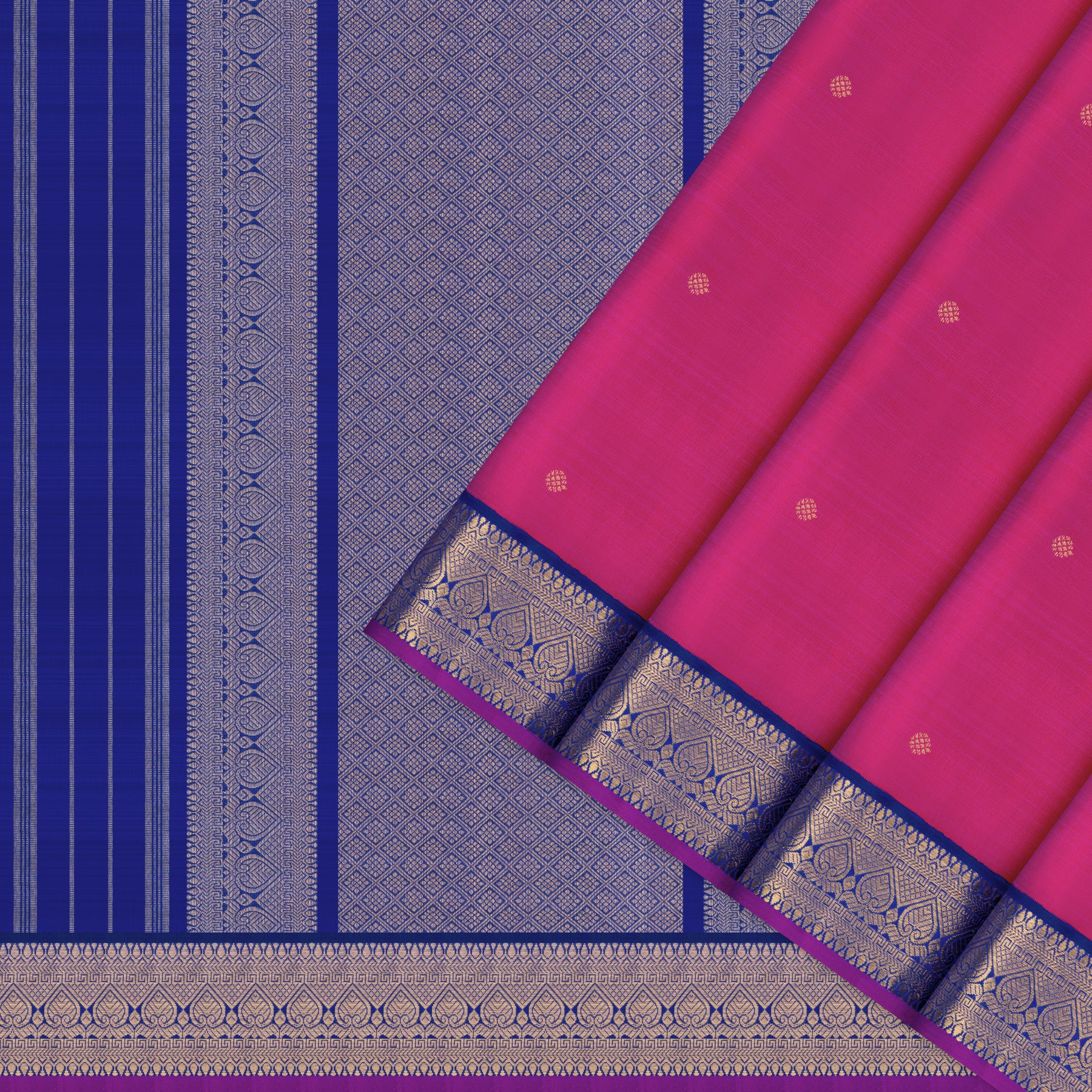 Kanakavalli Kanjivaram Silk Sari 25-110-HS001-10927 - Cover View