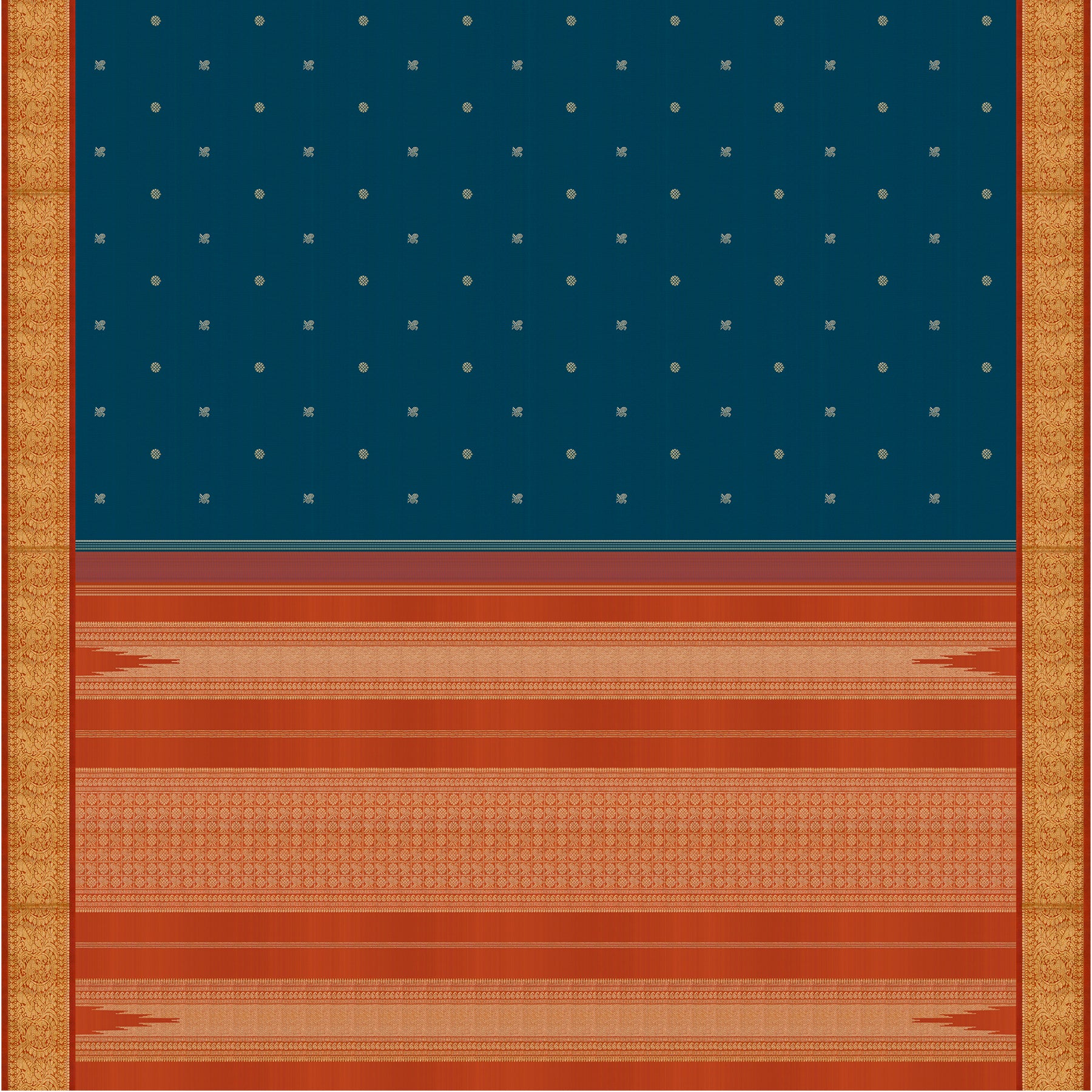 Kanakavalli Kanjivaram Silk Sari 25-110-HS001-10931 - Full View