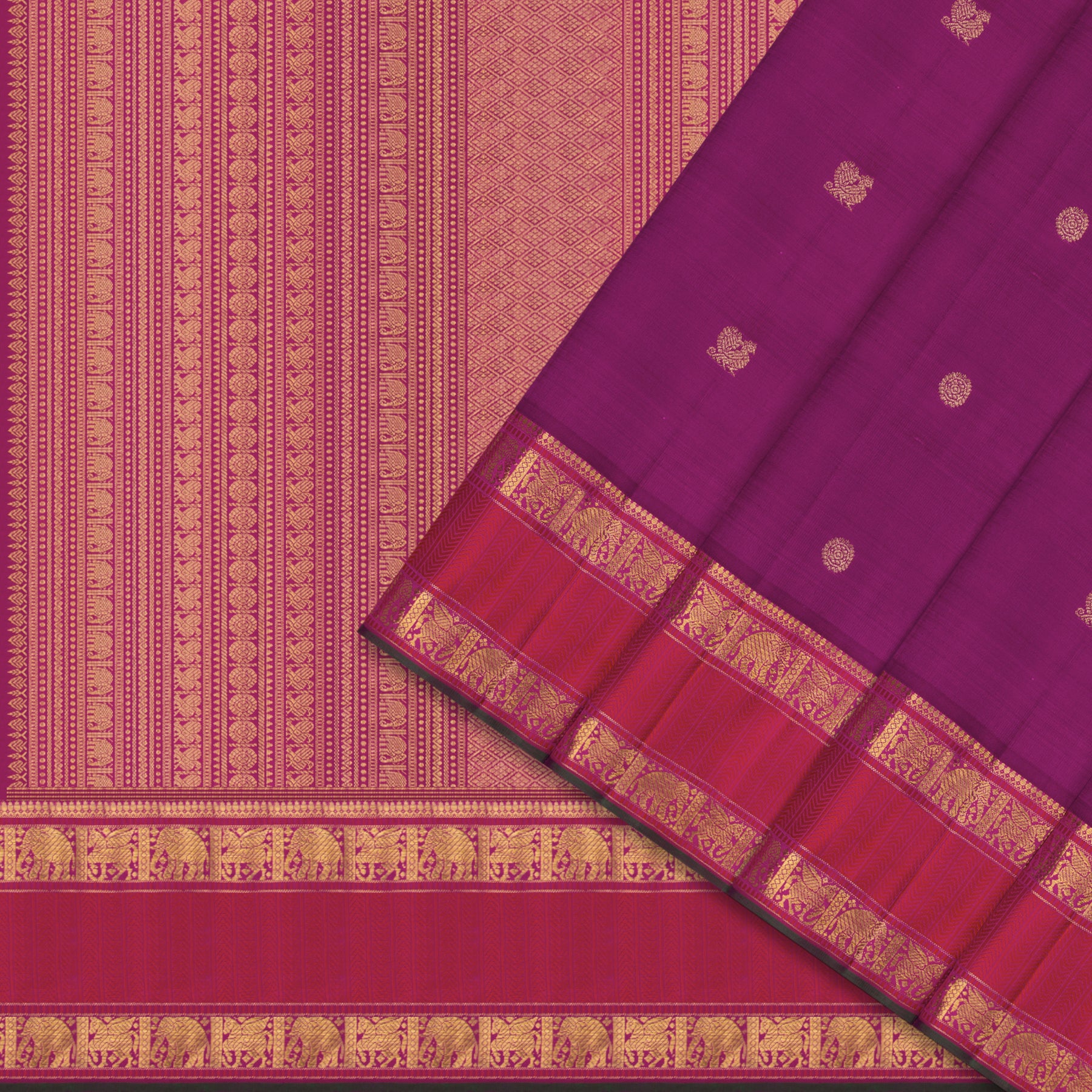 Kanakavalli Kanjivaram Silk Sari 25-110-HS001-10957