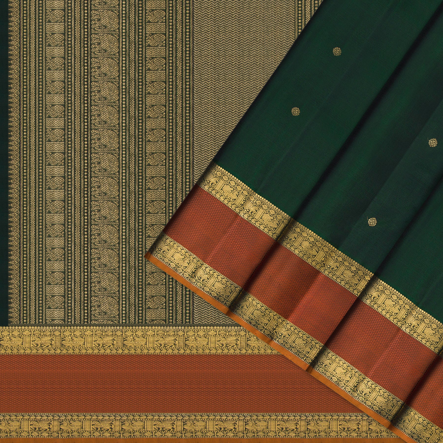 Kanakavalli Kanjivaram Silk Sari 25-110-HS001-10959 - Cover View