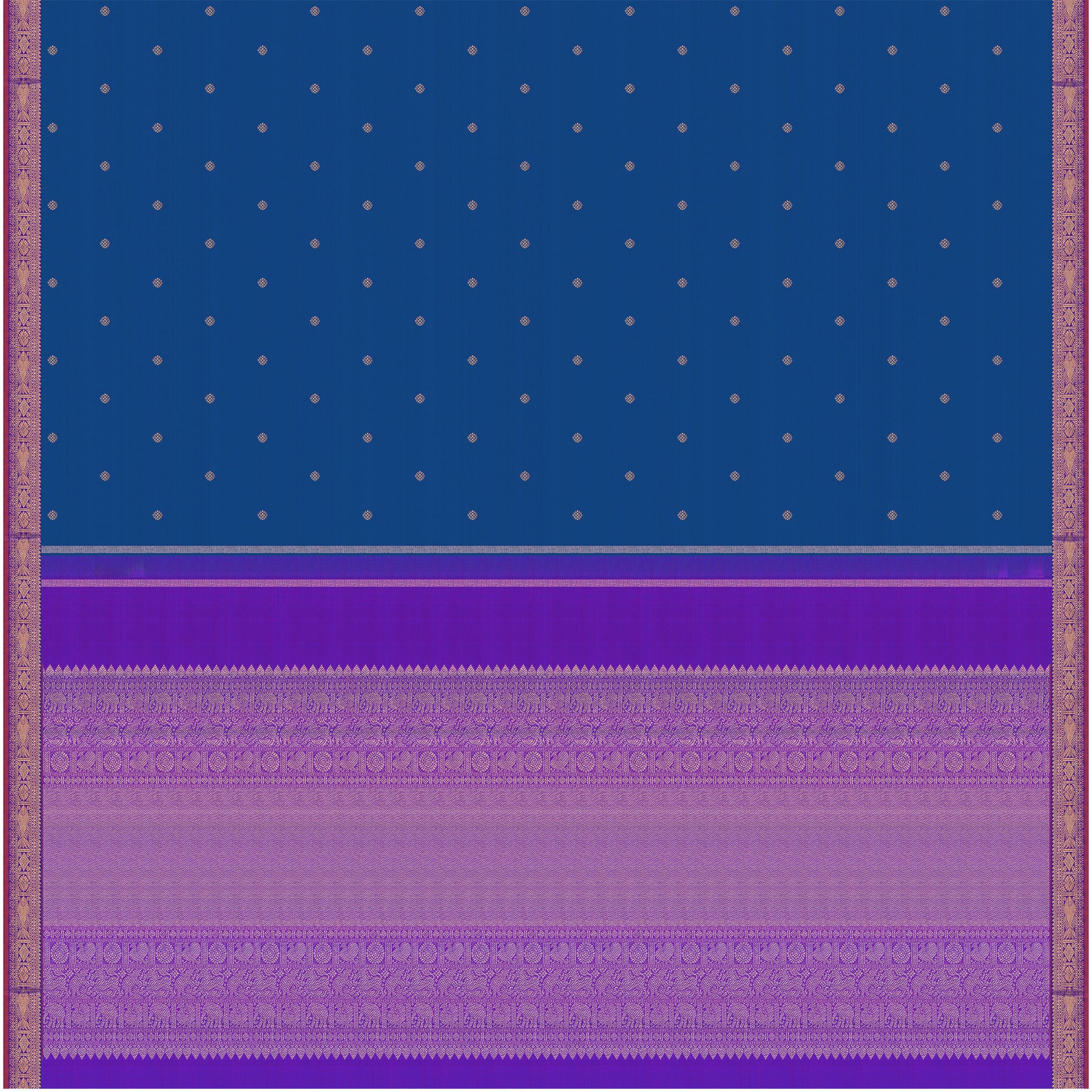 Kanakavalli Kanjivaram Silk Sari 25-110-HS001-10964 - Full View