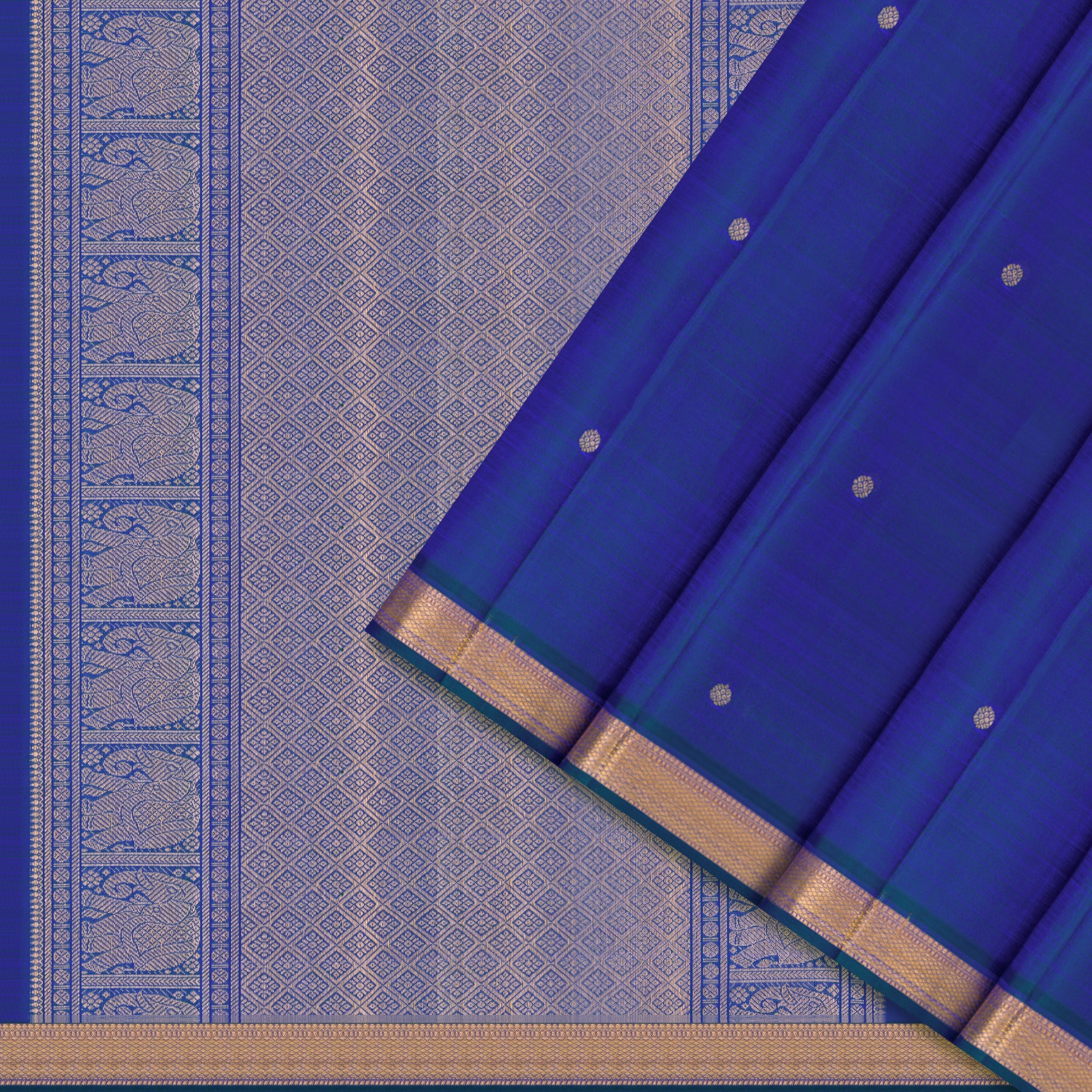 Kanakavalli Kanjivaram Silk Sari 25-110-HS001-10966 - Cover Vew