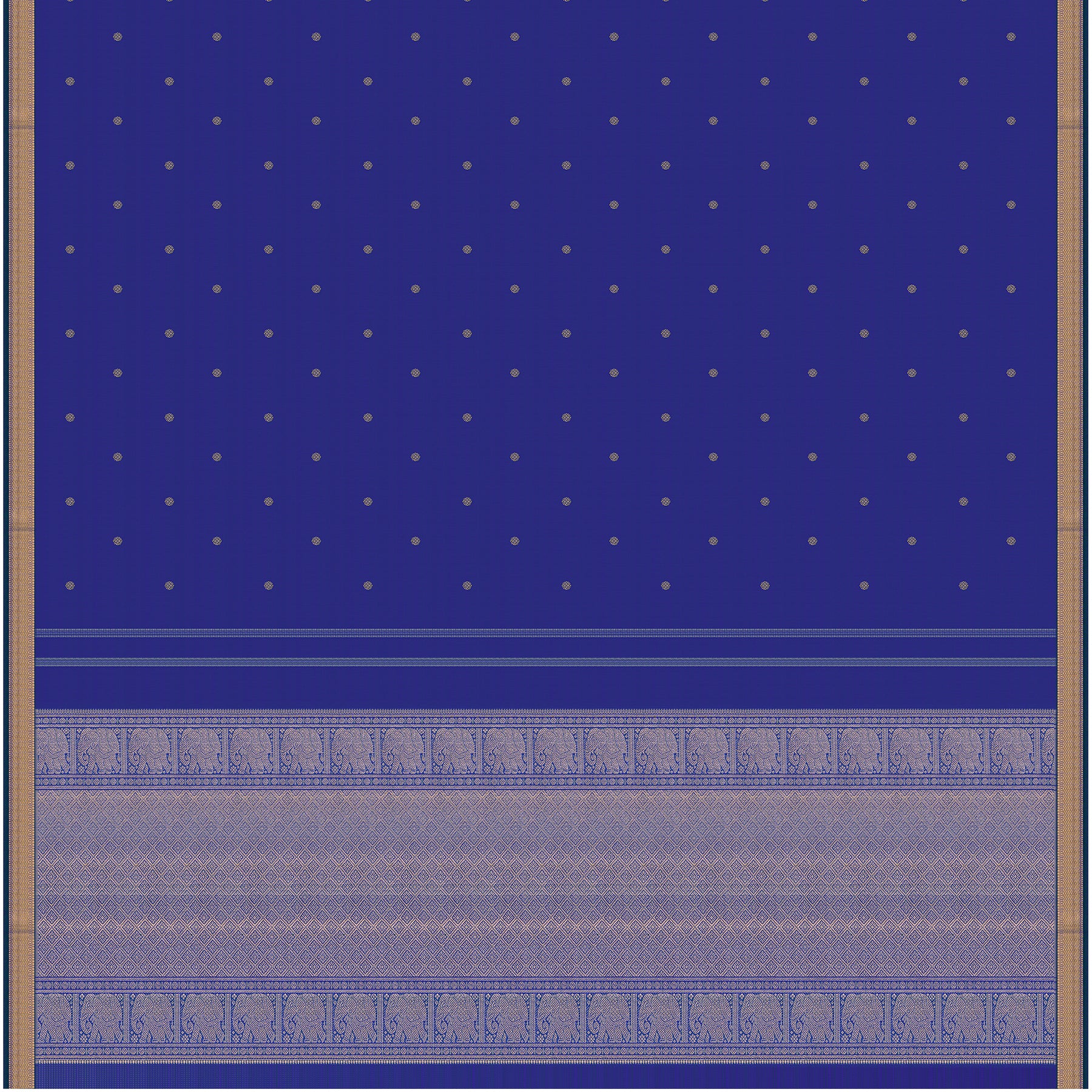 Kanakavalli Kanjivaram Silk Sari 25-110-HS001-10966 - Full View