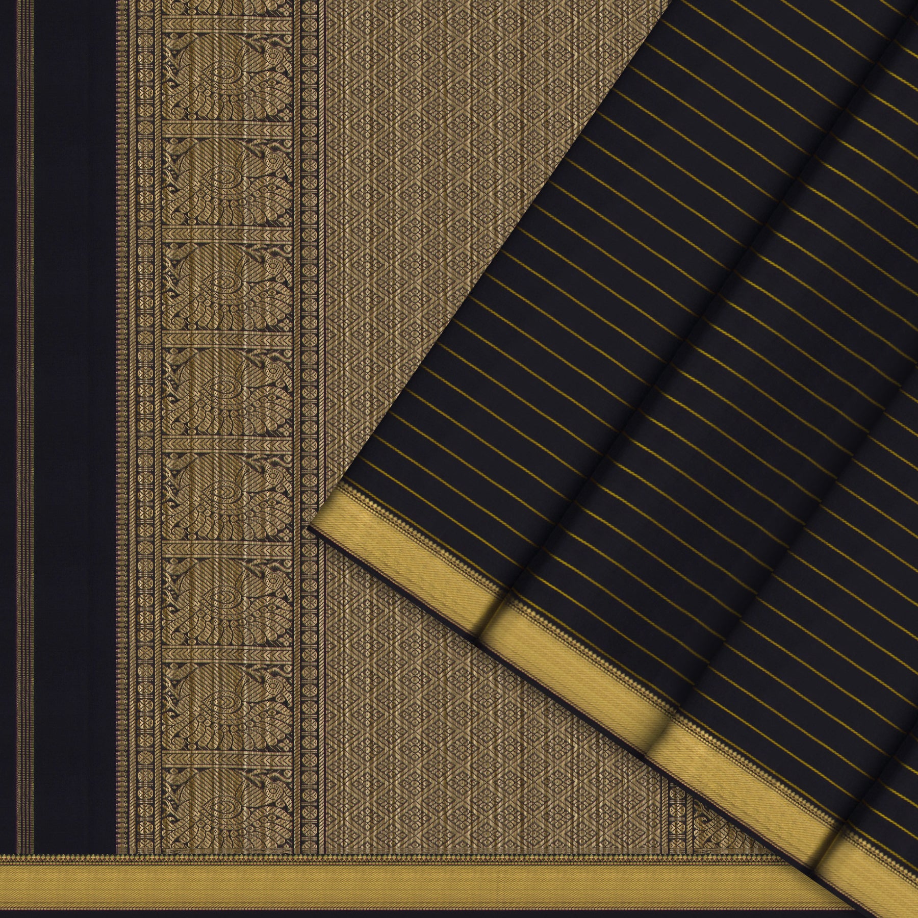 Kanakavalli Kanjivaram Silk Sari 25-110-HS001-10967 - Cover View