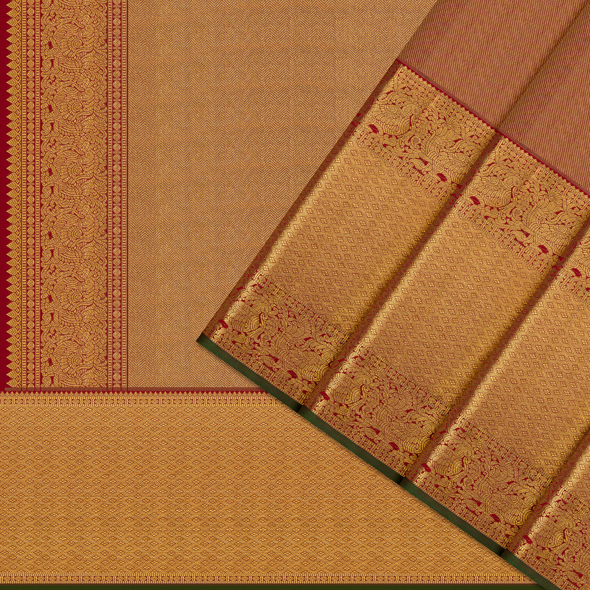 Kanakavalli Kanjivaram Silk Sari 25-110-HS001-10969 - Cover View