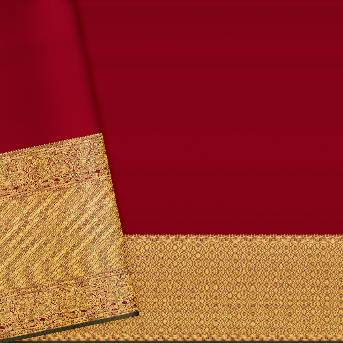 Kanakavalli Kanjivaram Silk Sari 25-110-HS001-10969 - Blouse View