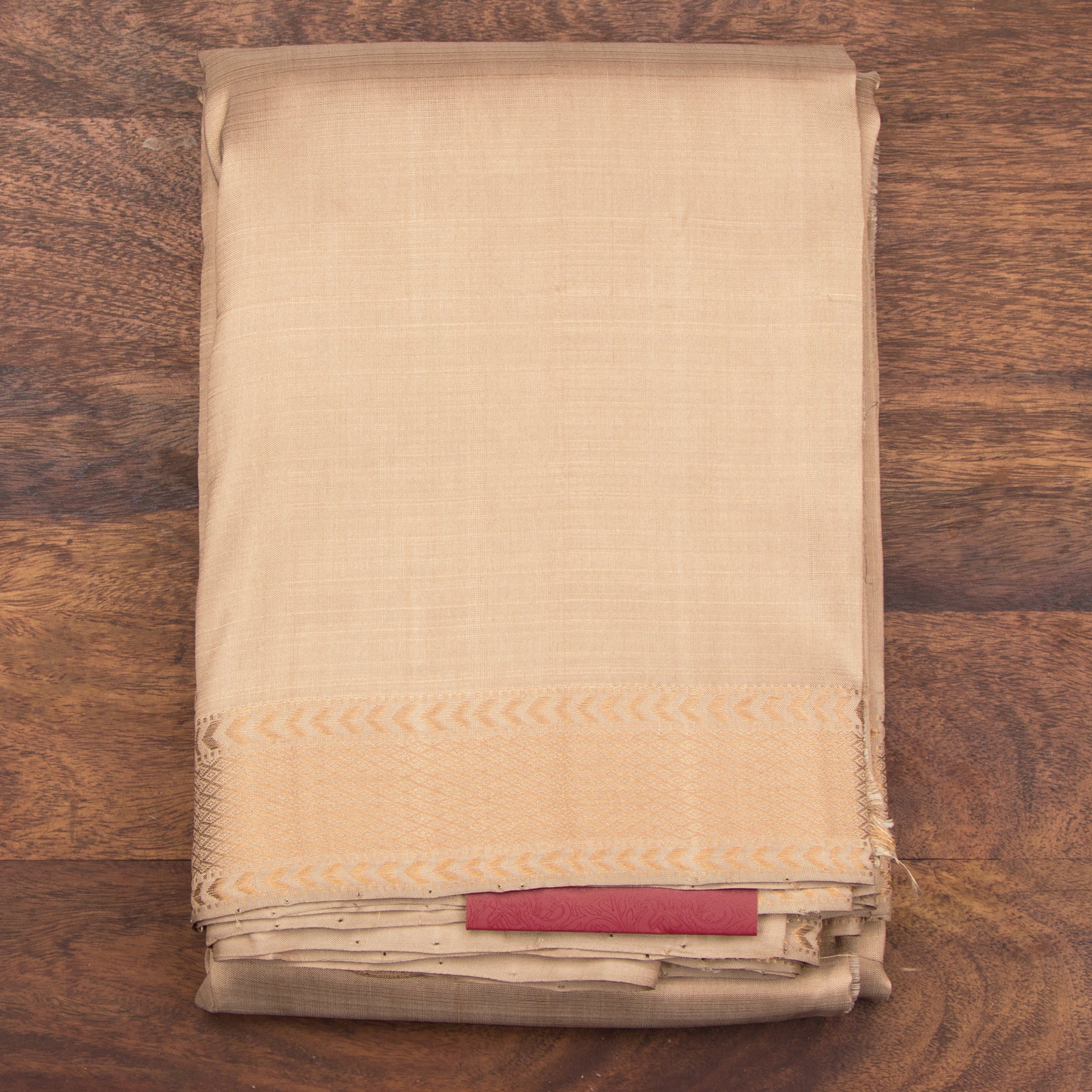 Kanakavalli Mangalgiri Silk Angavastram CO-ORD 25-261-AF002-08729 - Folded View