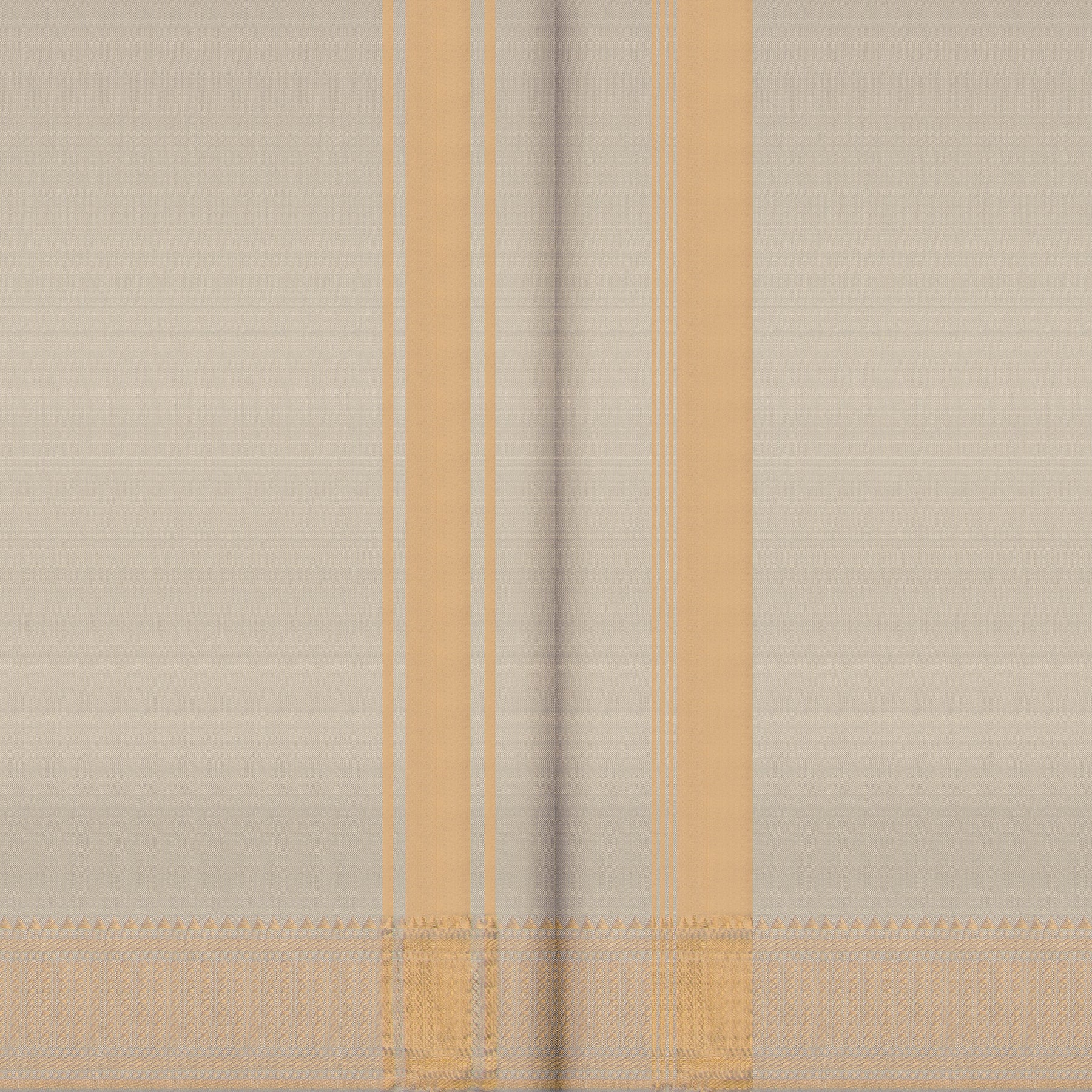 Kanakavalli Mangalgiri Silk Angavastram CO-ORD 25-261-AF002-08750 - Angavastram View