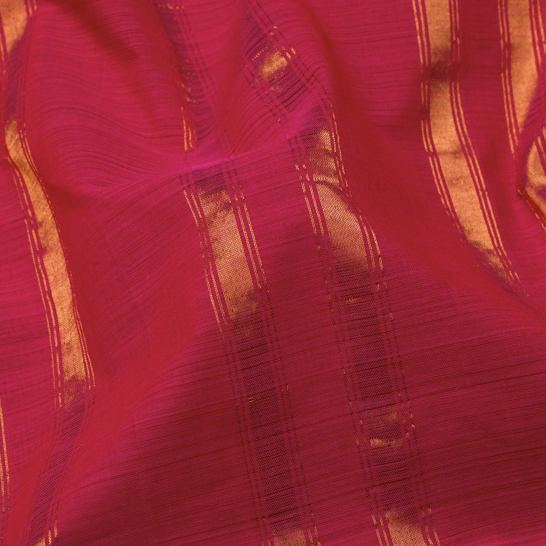 Kanakavalli Mangalgiri Cotton Sari 25-261-HS003-05503 - Fabric View