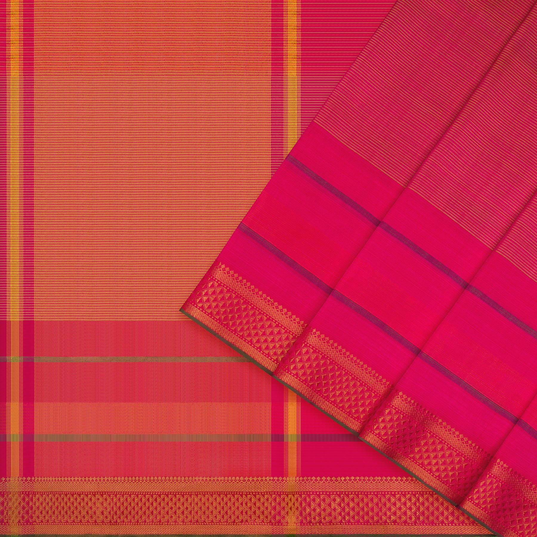 Kanakavalli Mangalgiri Silk Sari 25-261-HS002-01808 - Cover View