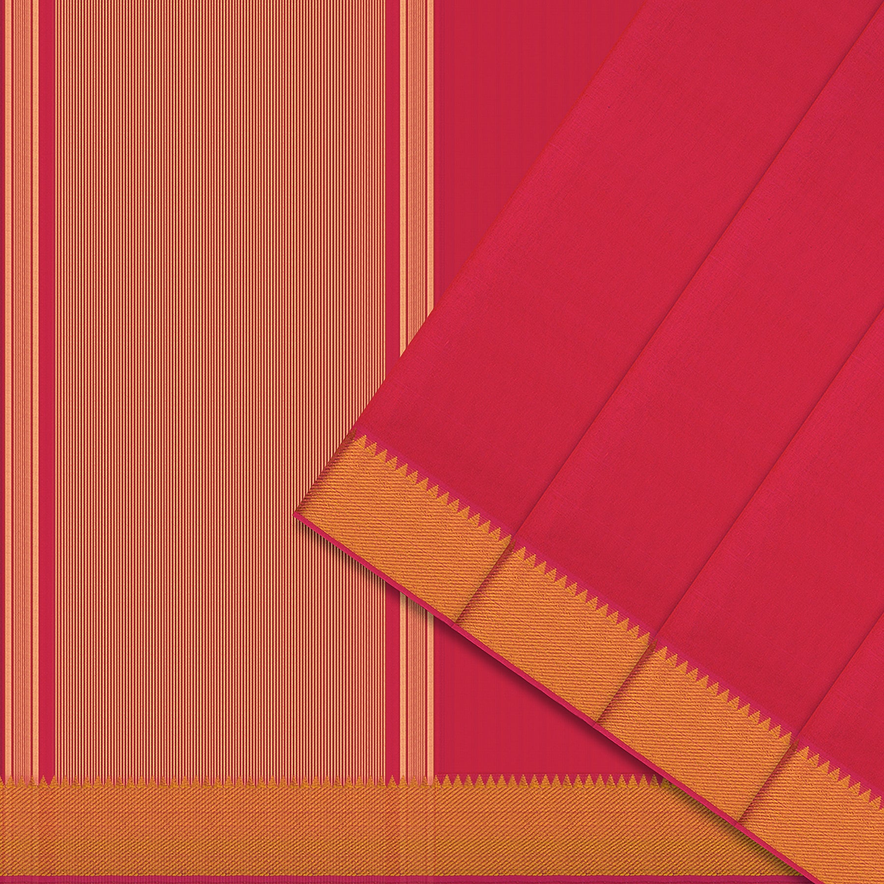 Kanakavalli Mangalgiri Cotton Sari 25-261-HS003-01606 - Cover View