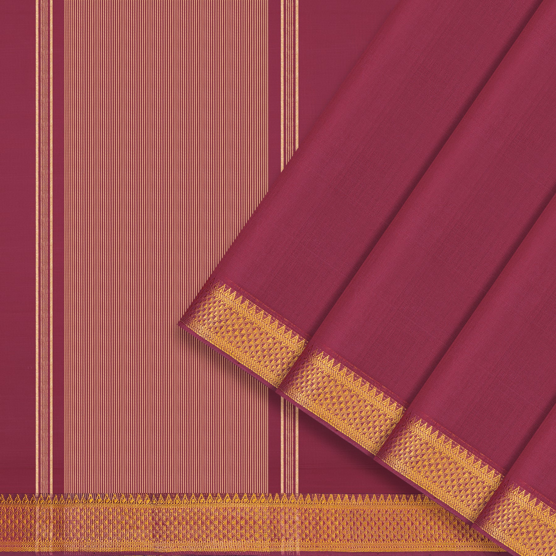 Kanakavalli Mangalgiri Cotton Sari 25-261-HS003-01631 - Cover View