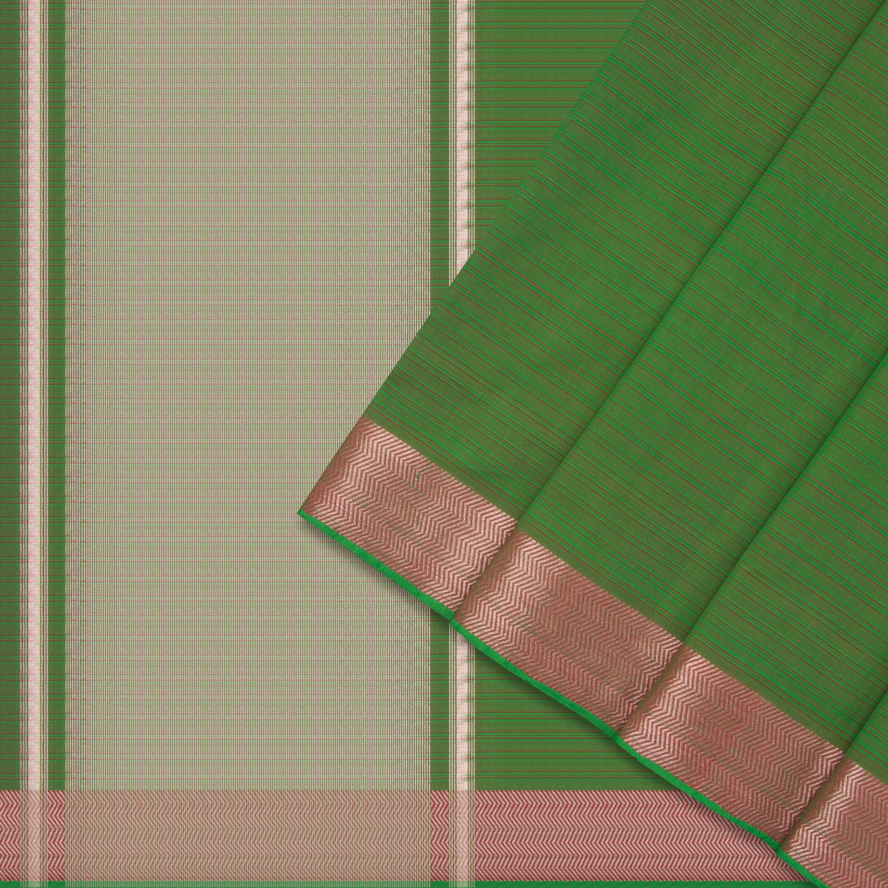 Kanakavalli Mangalgiri Cotton Sari 25-261-HS003-01676 - Cover View