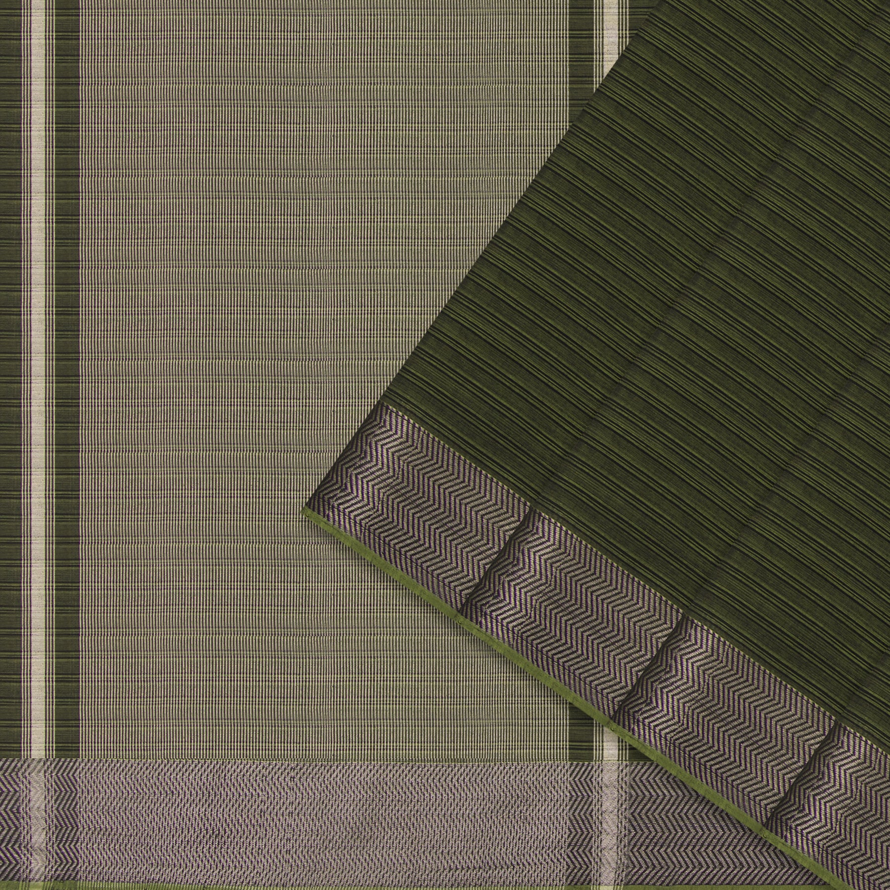 Kanakavalli Mangalgiri Cotton Sari 25-261-HS003-01681 - Cover View