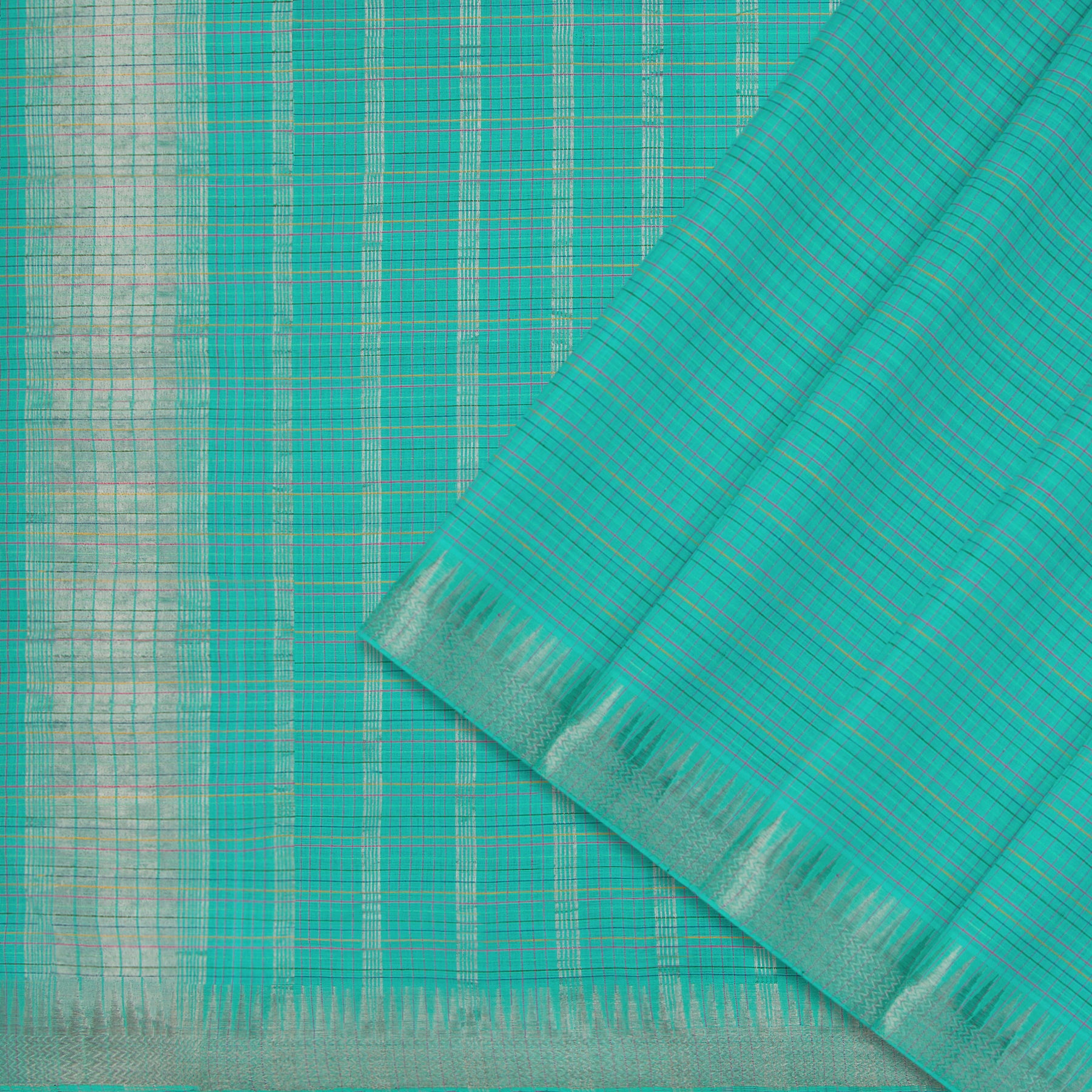 Kanakavalli Mangalgiri Cotton Sari 25-261-HS003-01701 - Cover View