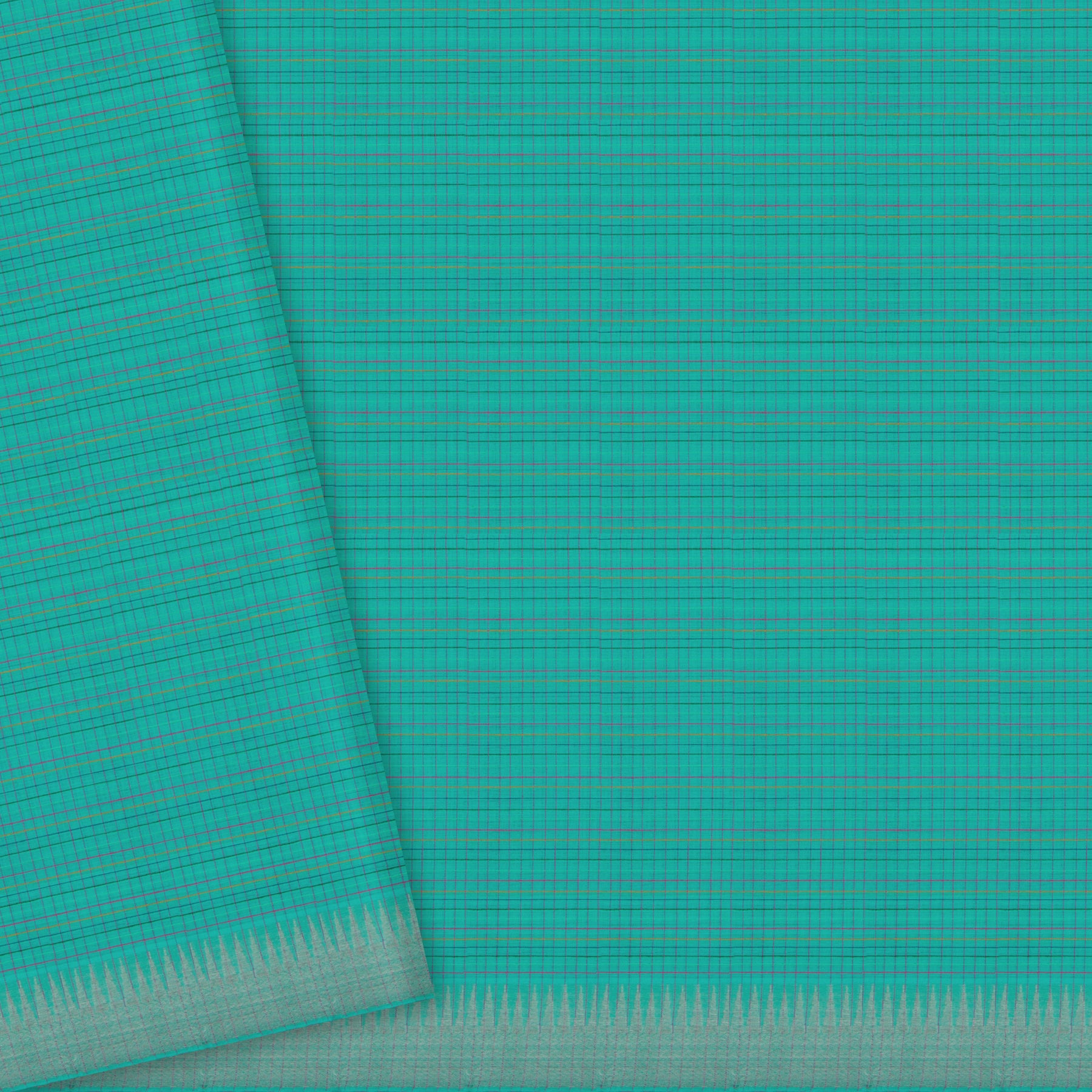 Kanakavalli Mangalgiri Cotton Sari 25-261-HS003-01701 - Blouse View
