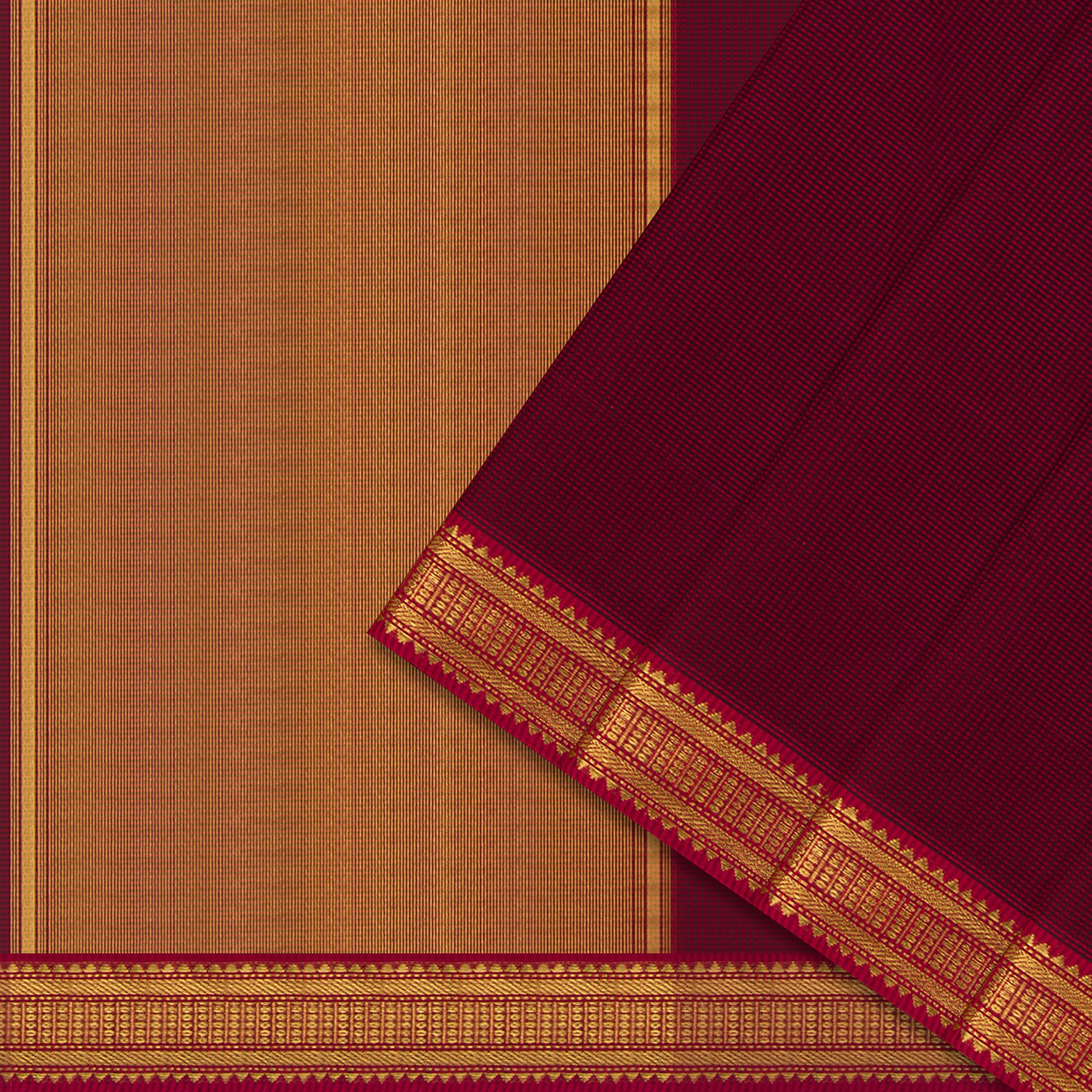 Kanakavalli Mangalgiri Cotton Sari 25-261-HS003-01741 - Cover View