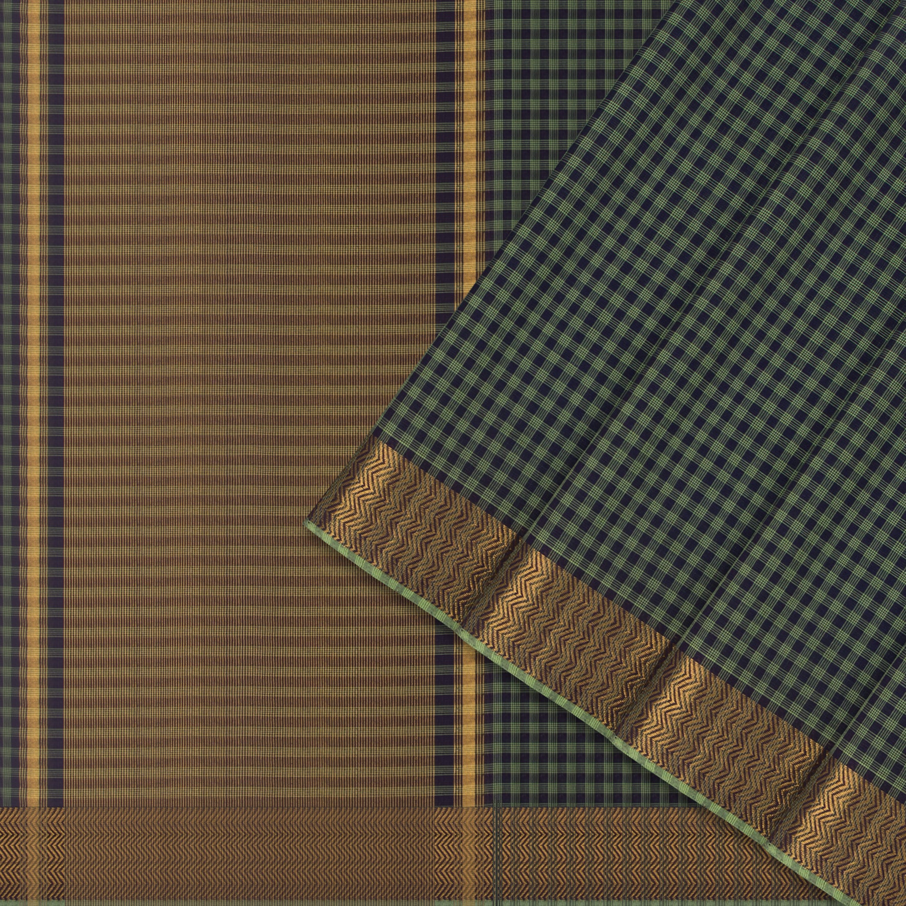 Kanakavalli Mangalgiri Cotton Sari 25-261-HS003-01748 - Cover View