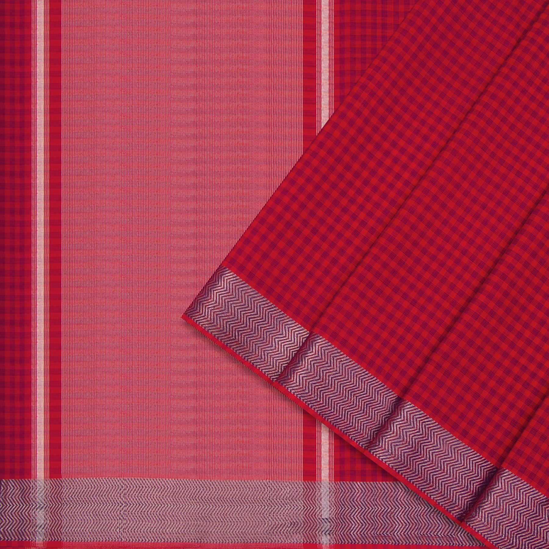Kanakavalli Mangalgiri Cotton Sari 25-261-HS003-01759 - Cover View