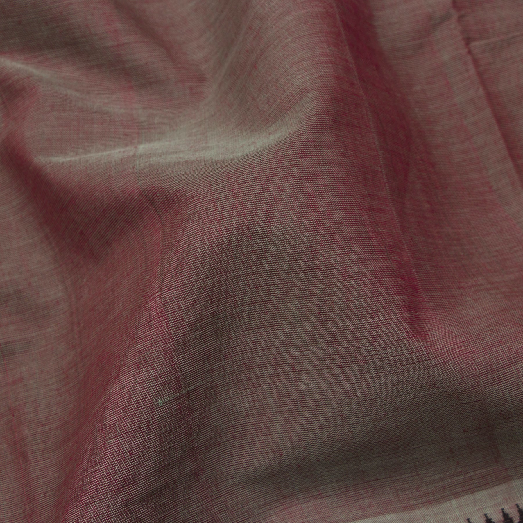 Kanakavalli Mangalgiri Cotton Sari 25-261-HS003-01777 - Fabric View