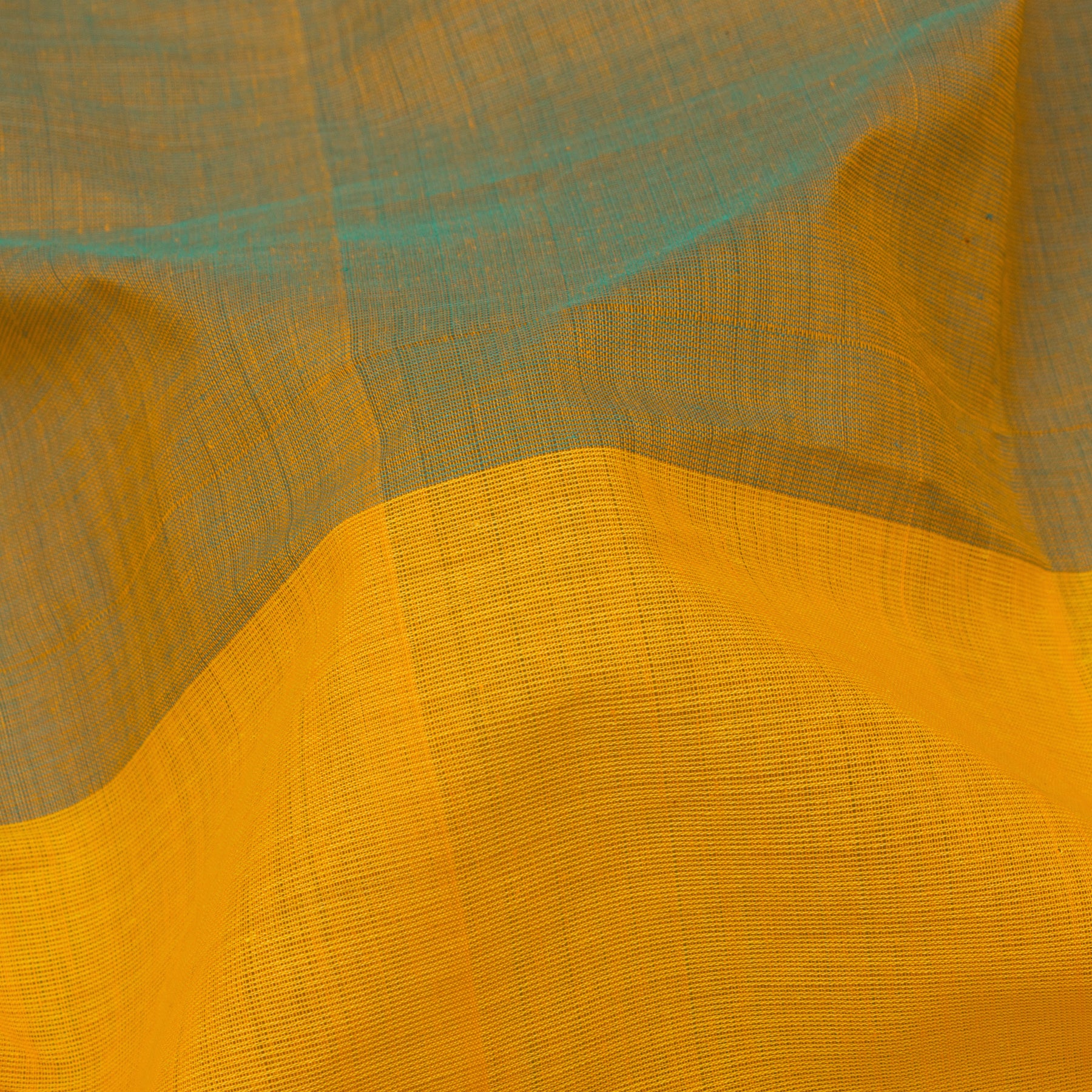 Kanakavalli Mangalgiri Cotton Sari 25-261-HS003-01779 - Fabric View