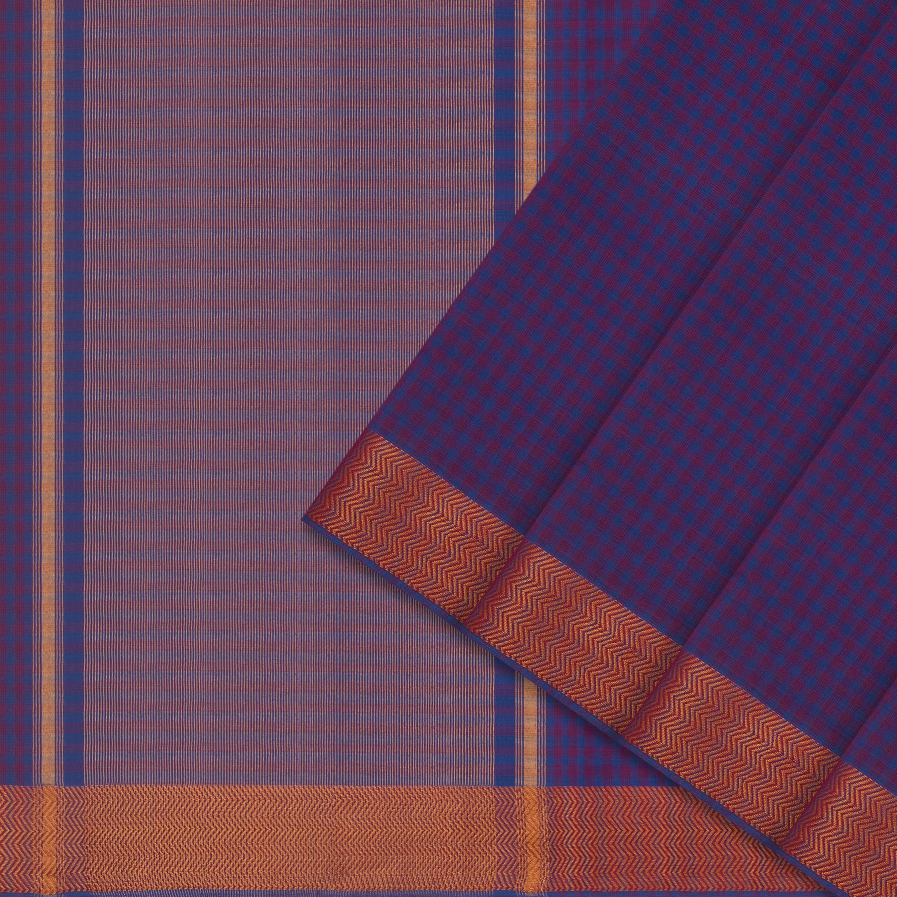 Kanakavalli Mangalgiri Cotton Sari 25-261-HS003-05482 - Cover View