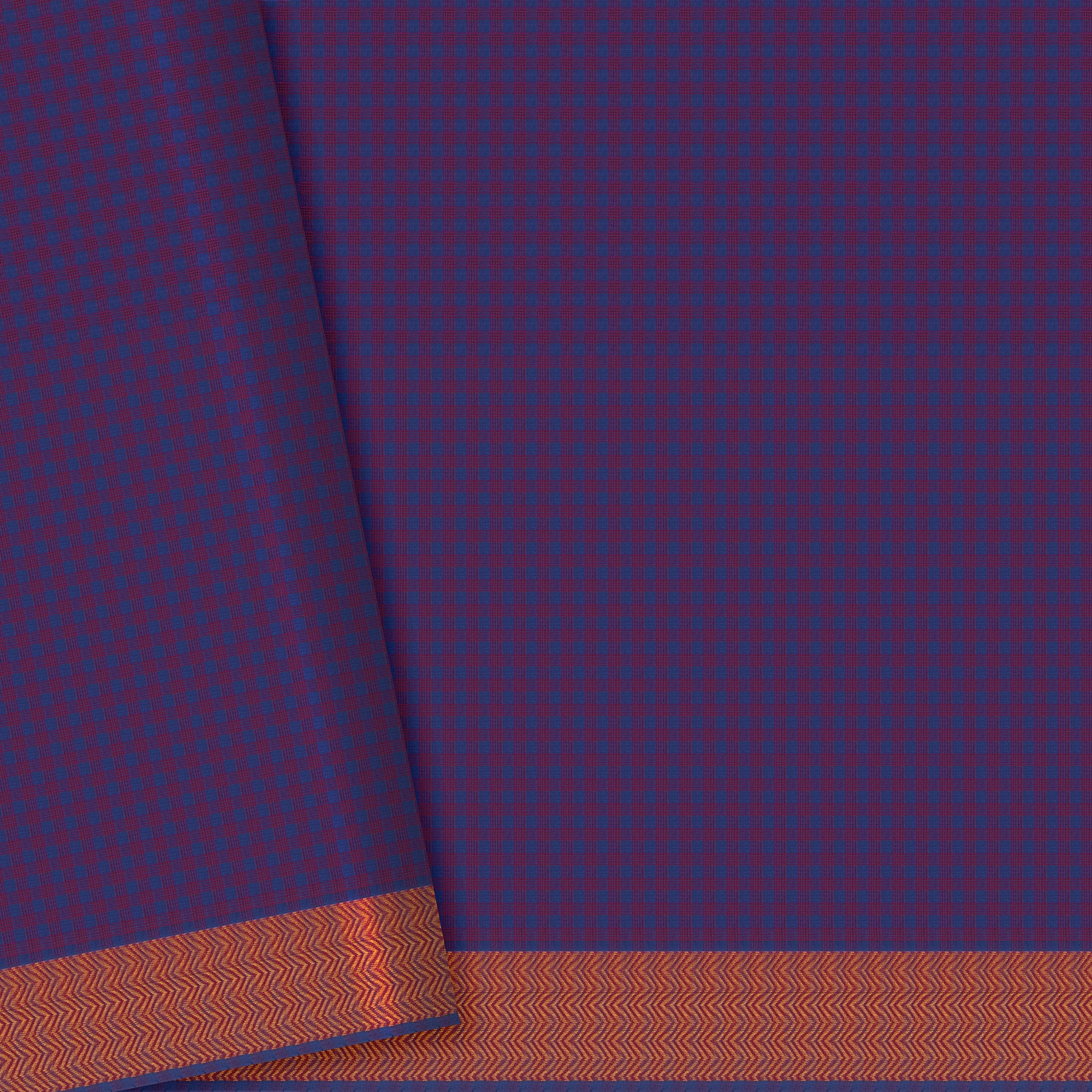 Kanakavalli Mangalgiri Cotton Sari 25-261-HS003-05482 - Blouse View