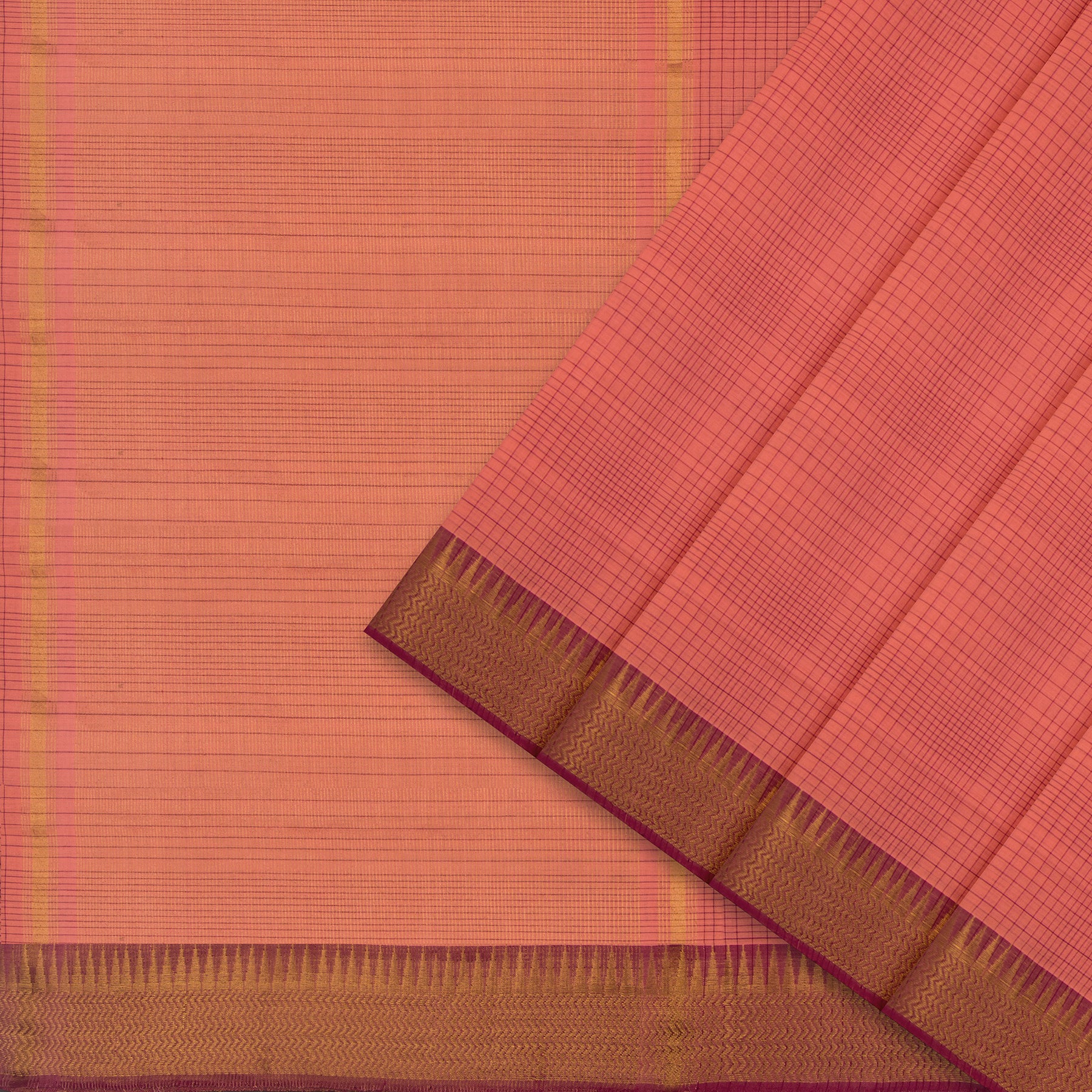 Kanakavalli Mangalgiri Cotton Sari 25-261-HS003-05491 - Cover View
