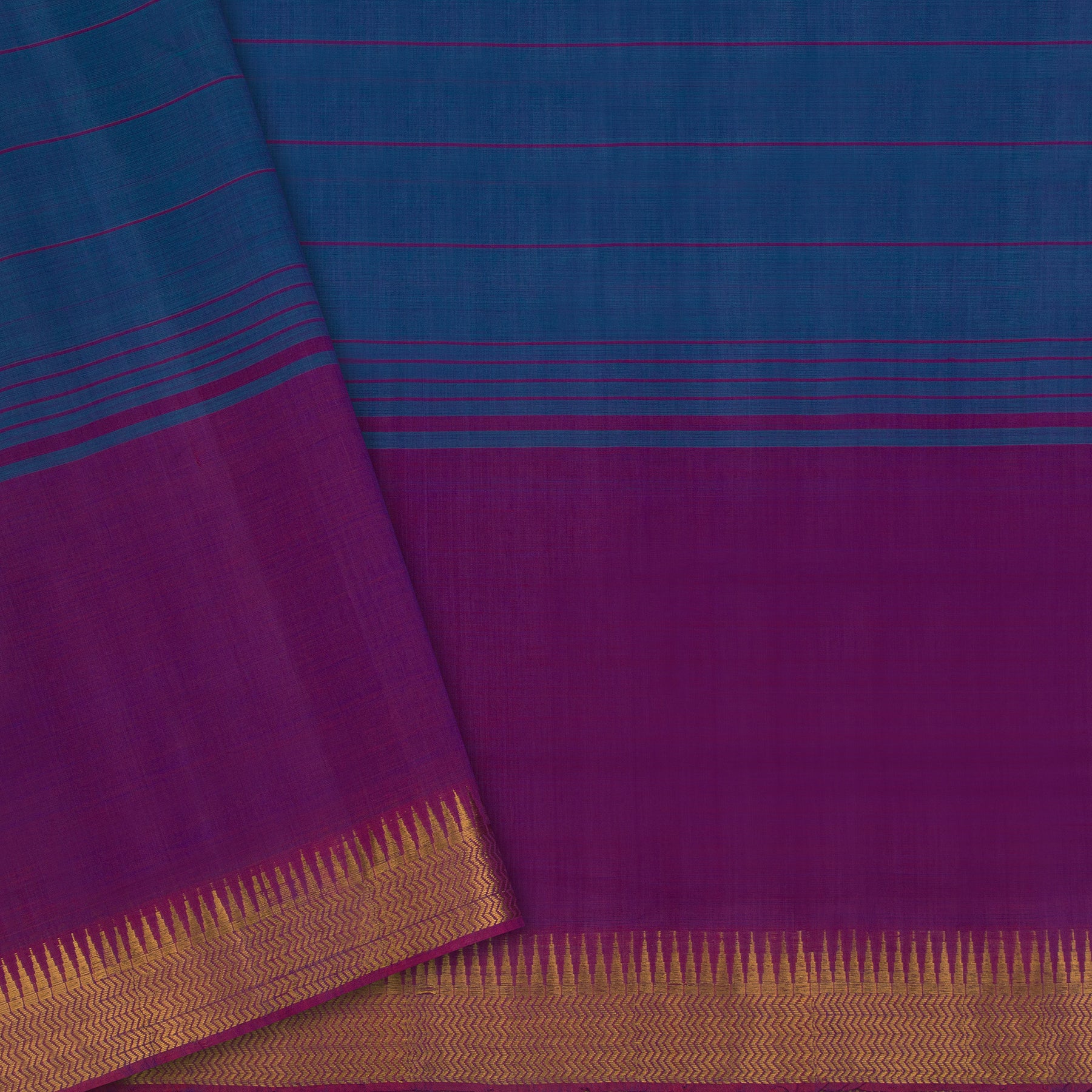 Kanakavalli Mangalgiri Cotton Sari 25-261-HS003-05499 - Blouse View