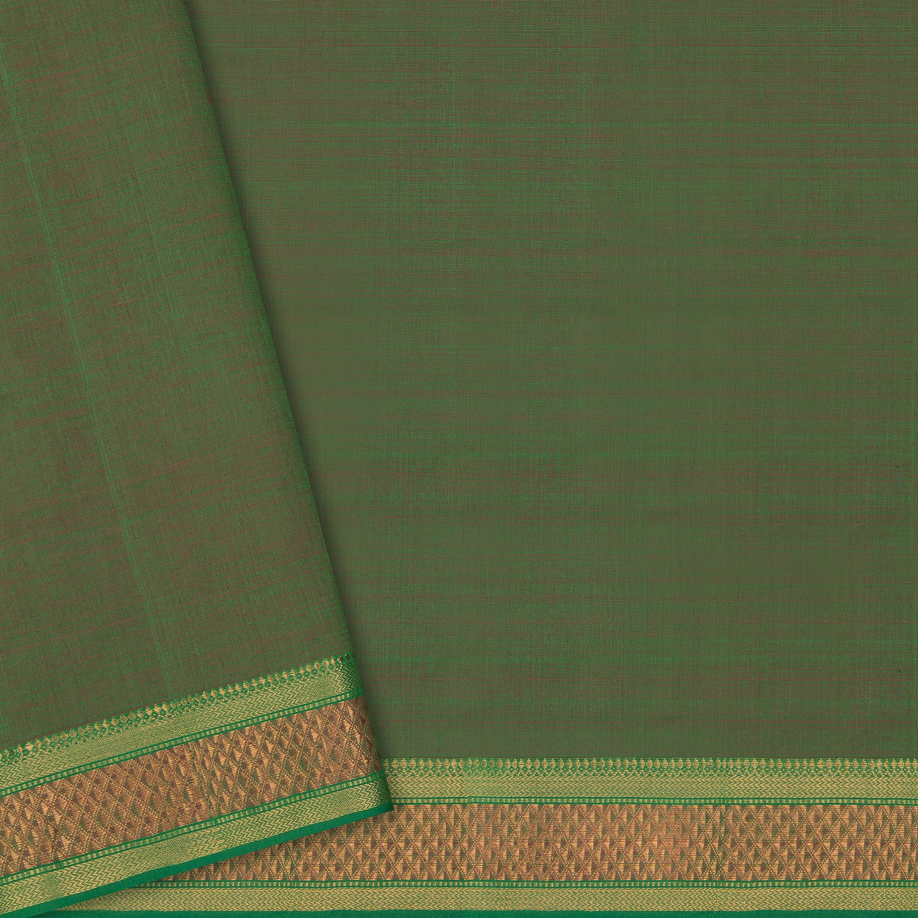 Kanakavalli Mangalgiri Cotton Sari 25-261-HS003-05506 - Blouse View