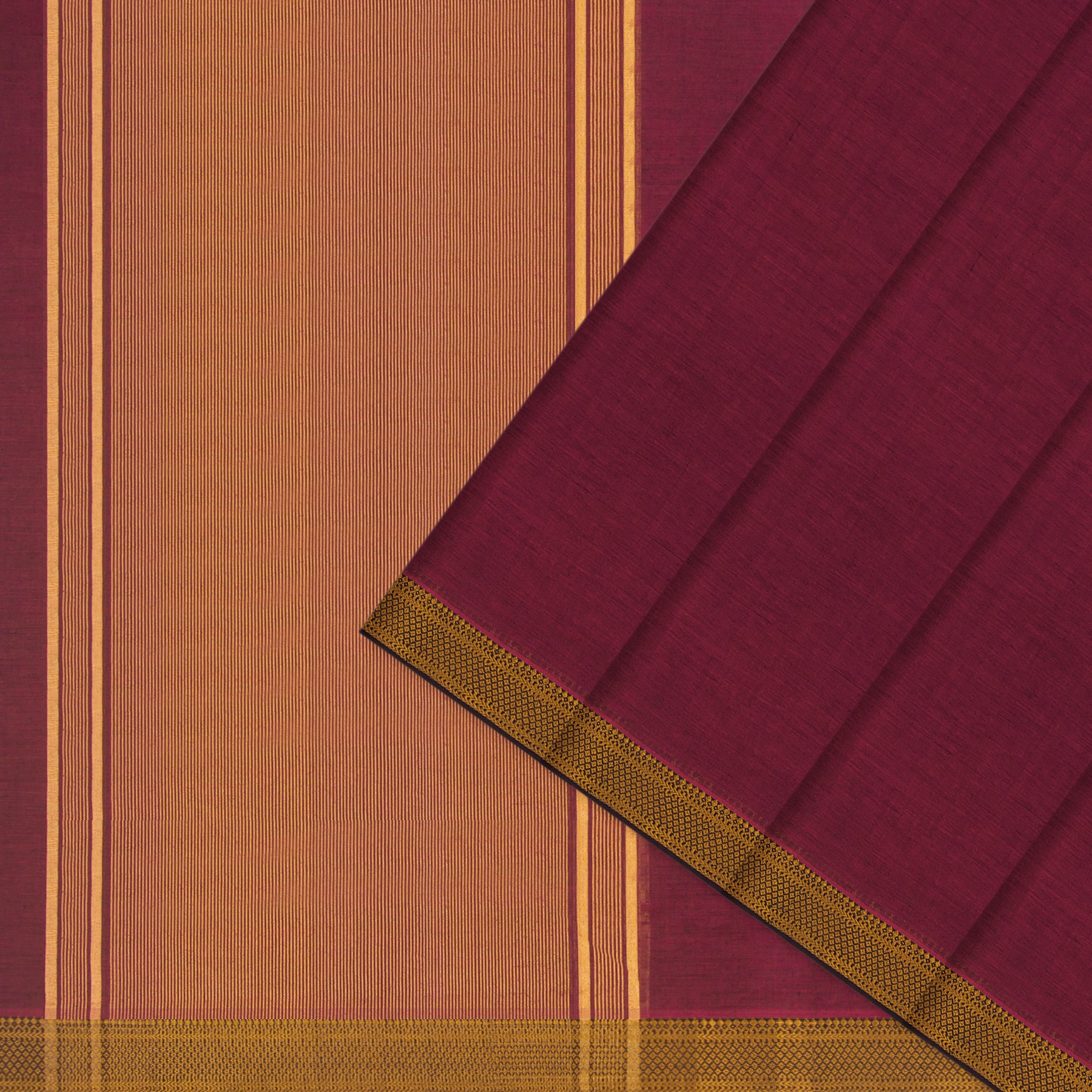 Kanakavalli Mangalgiri Cotton Sari 25-261-HS003-06345 - Cover View