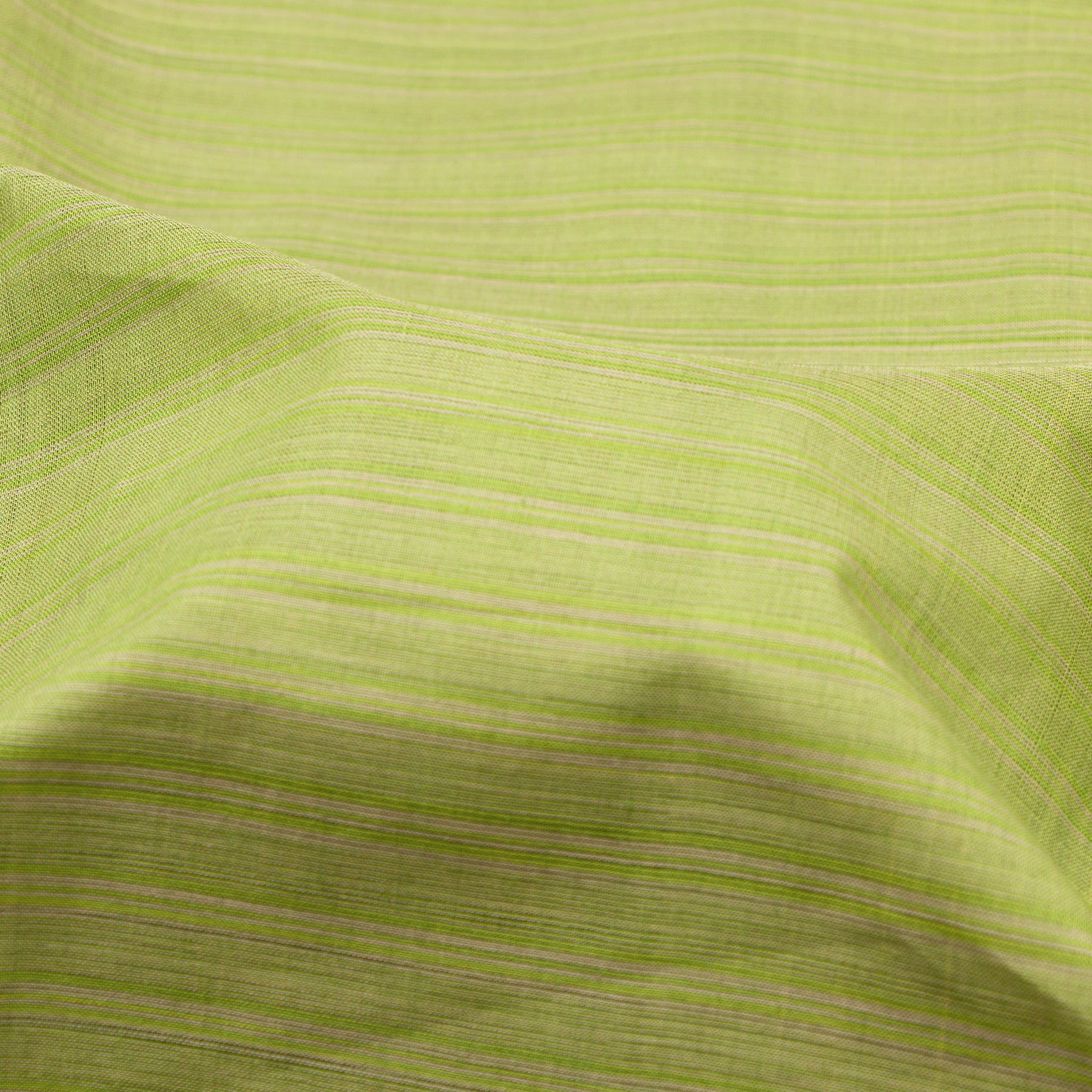 Kanakavalli Mangalgiri Cotton Sari 25-261-HS003-06395 - Fabric View
