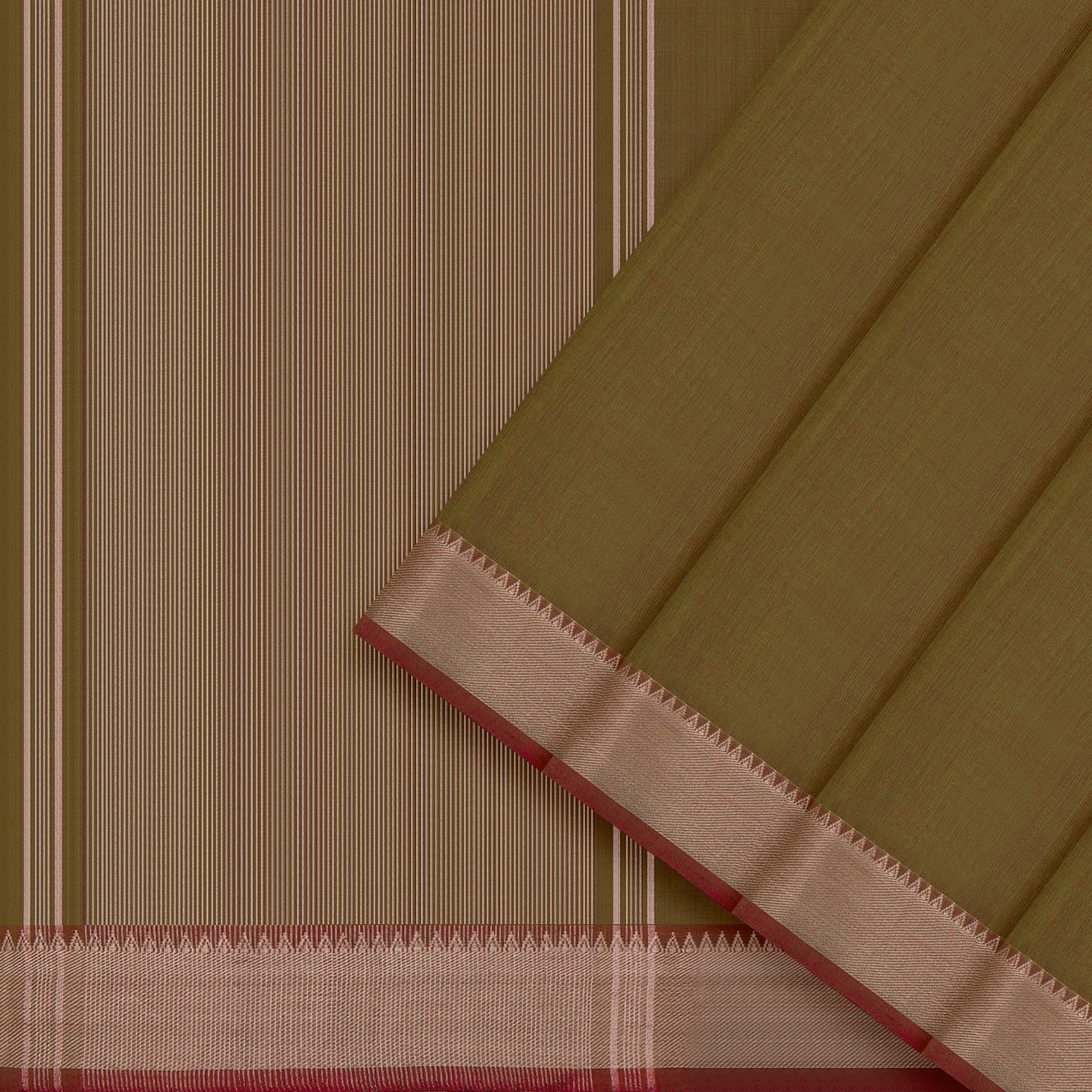 Kanakavalli Mangalgiri Cotton Sari 25-261-HS003-06427 - Cover View