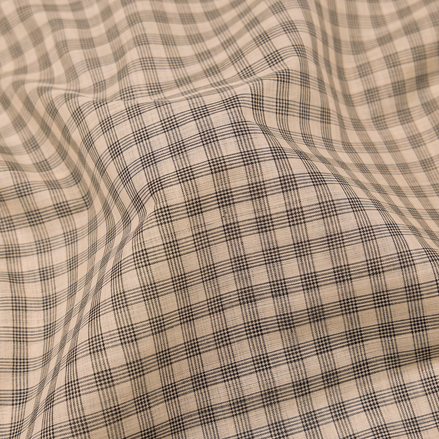 Kanakavalli Mangalgiri Cotton Sari 25-261-HS003-06434 - Fabric View