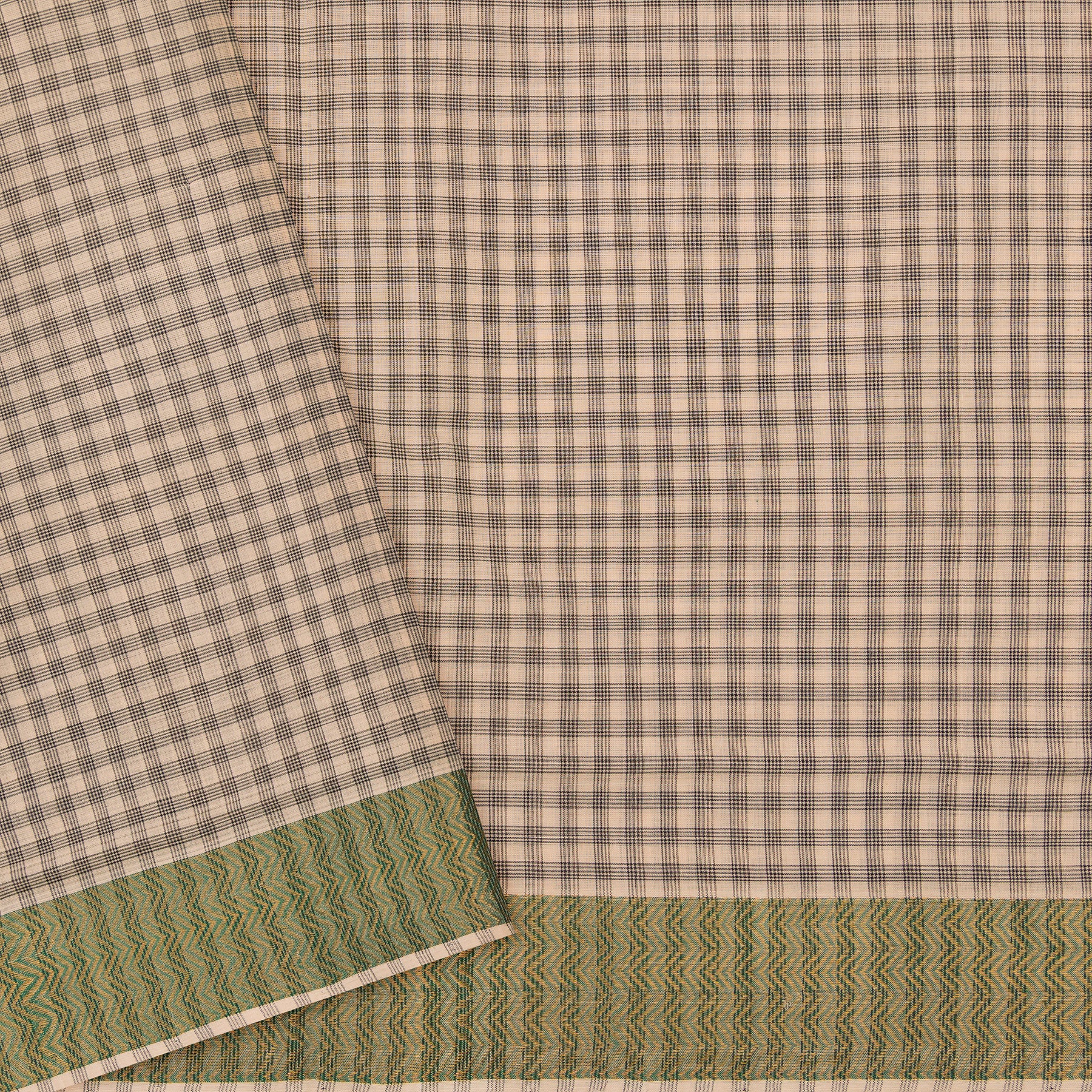 Kanakavalli Mangalgiri Cotton Sari 25-261-HS003-06434 - Blouse View